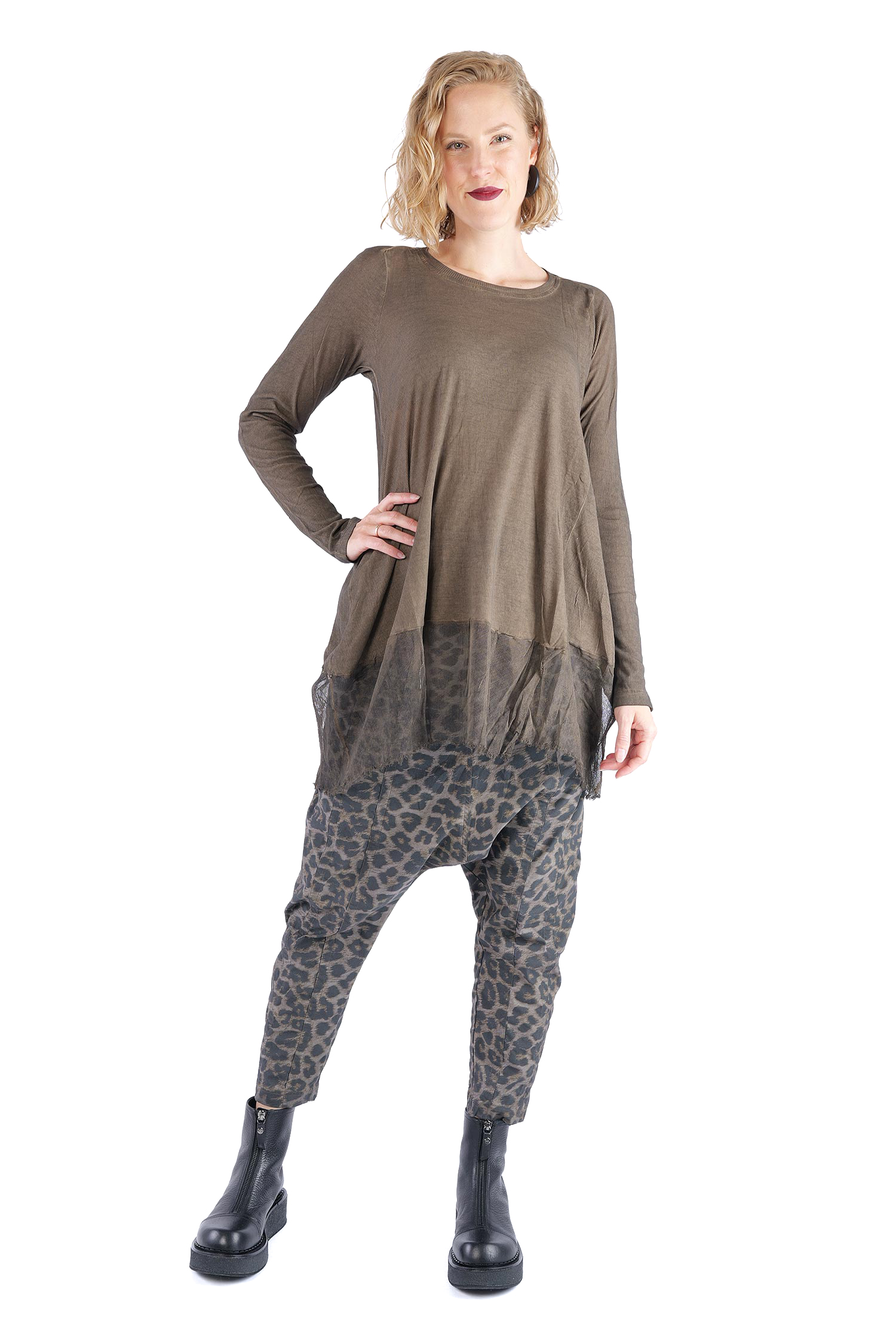 Rippjersey Tunika - Dk dakar cloud - 2262340904