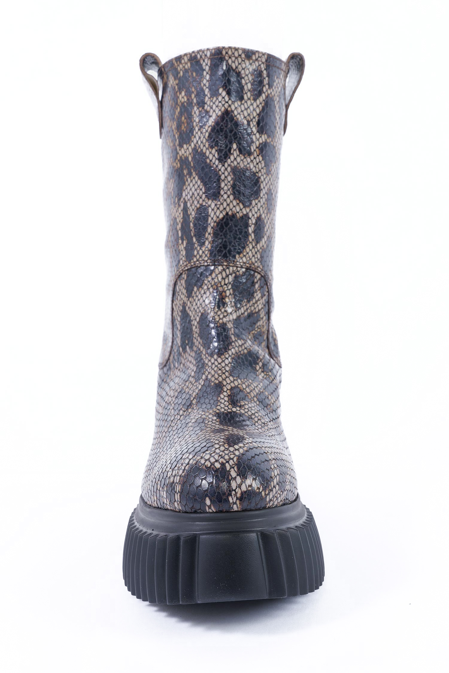 Leo Stiefeletten - Leo / Taupe-Nero - Milagros
