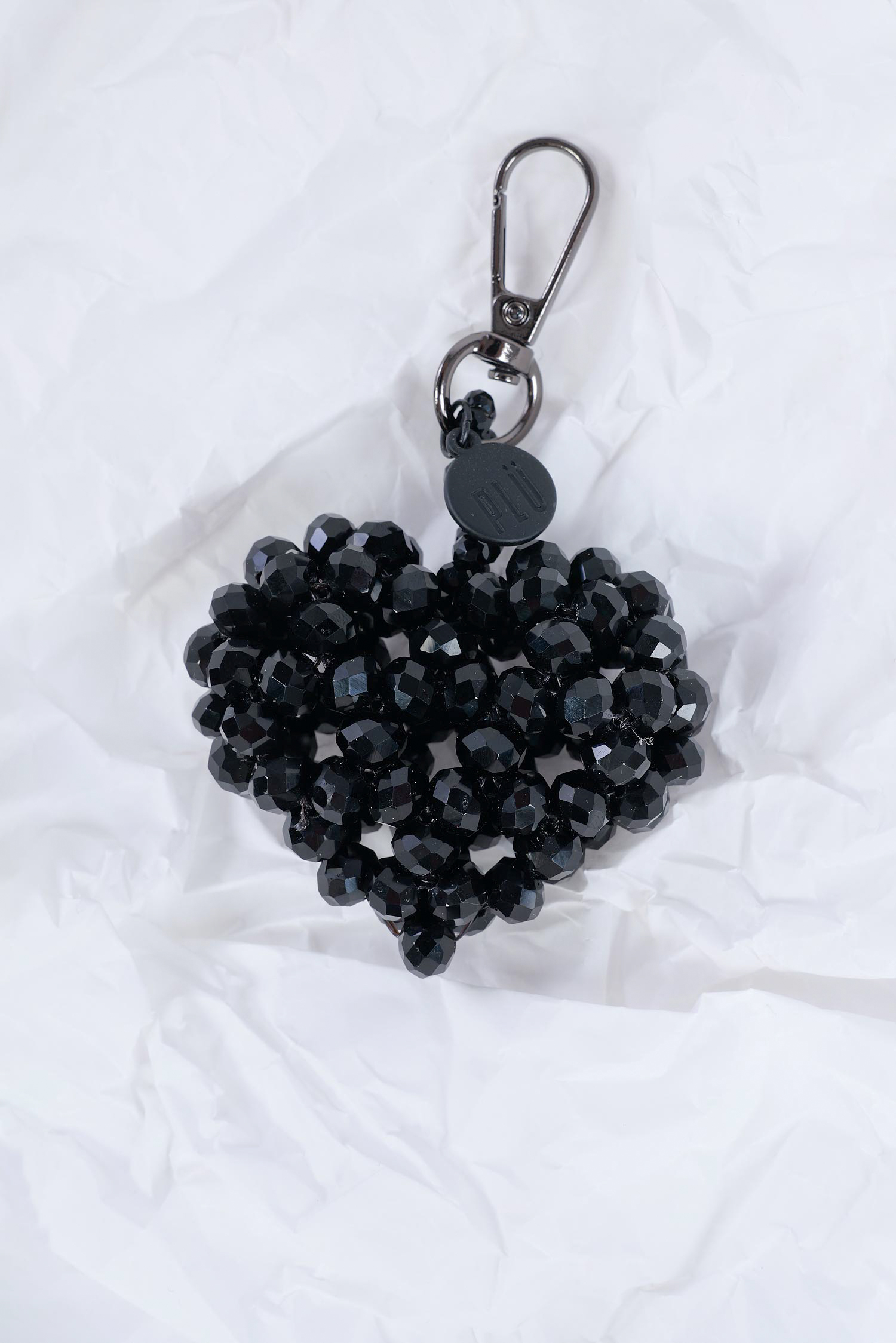 Herz Charm - Schwarz - 1306