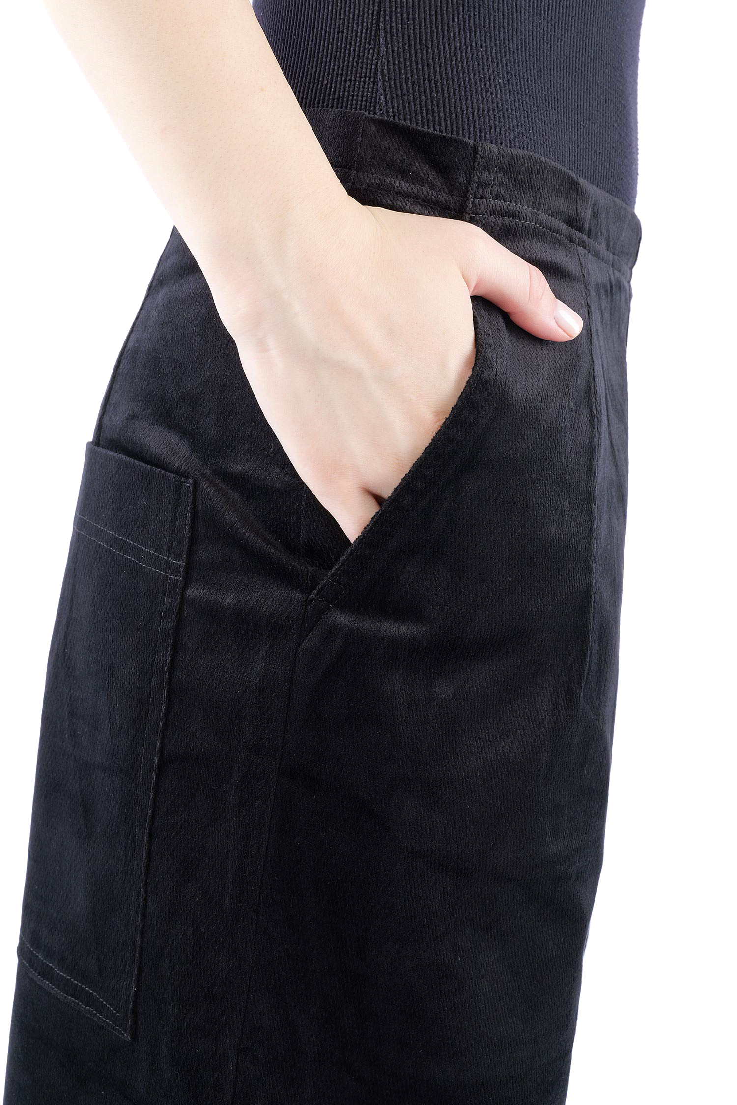Feincord Culottes - Schwarz - 2263230113
