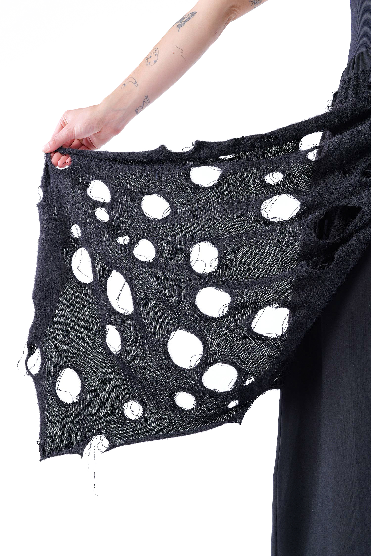 Weite Hose - Schwarz - M.Evangeline