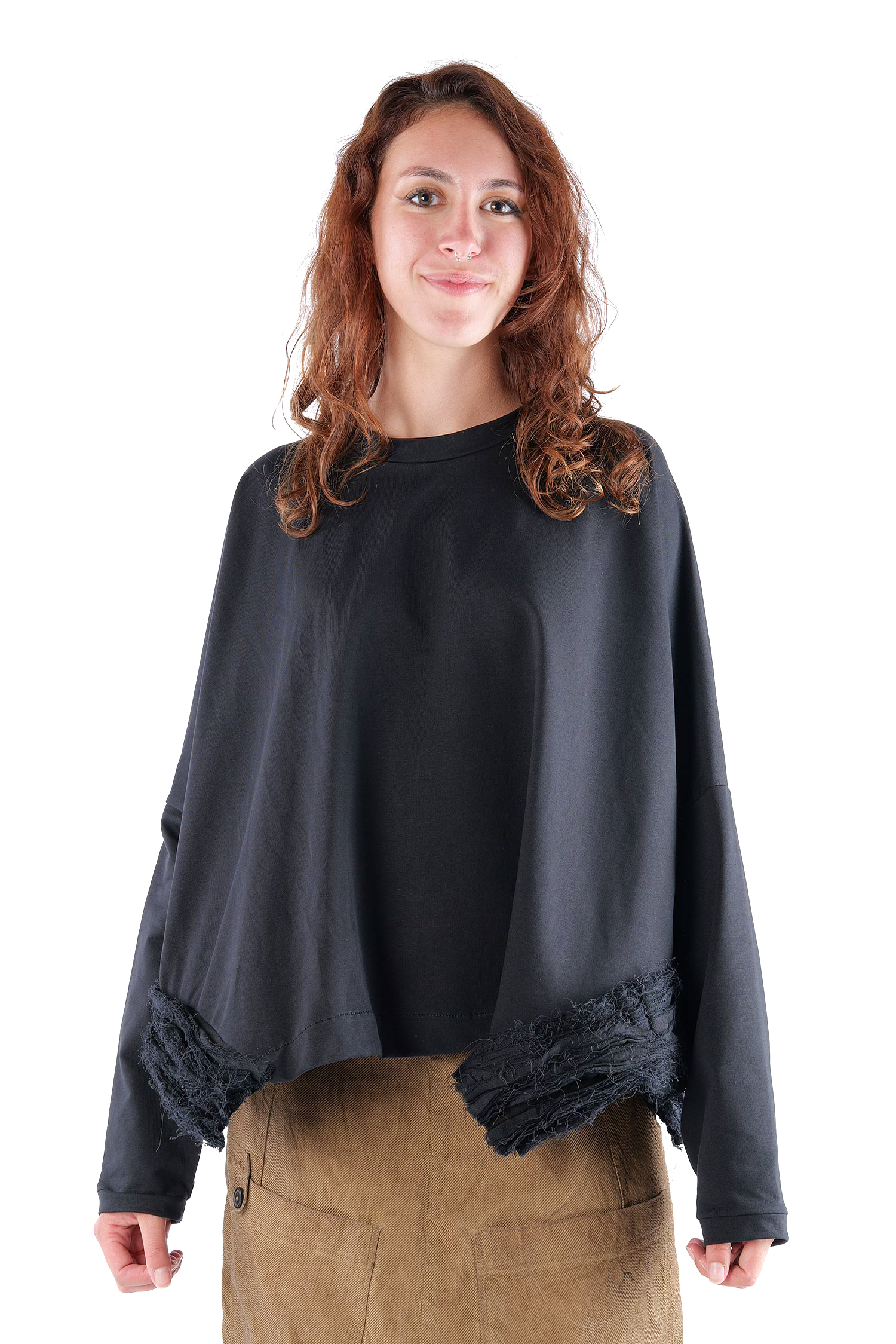 Oversize Pullover - Schwarz - J.Remus