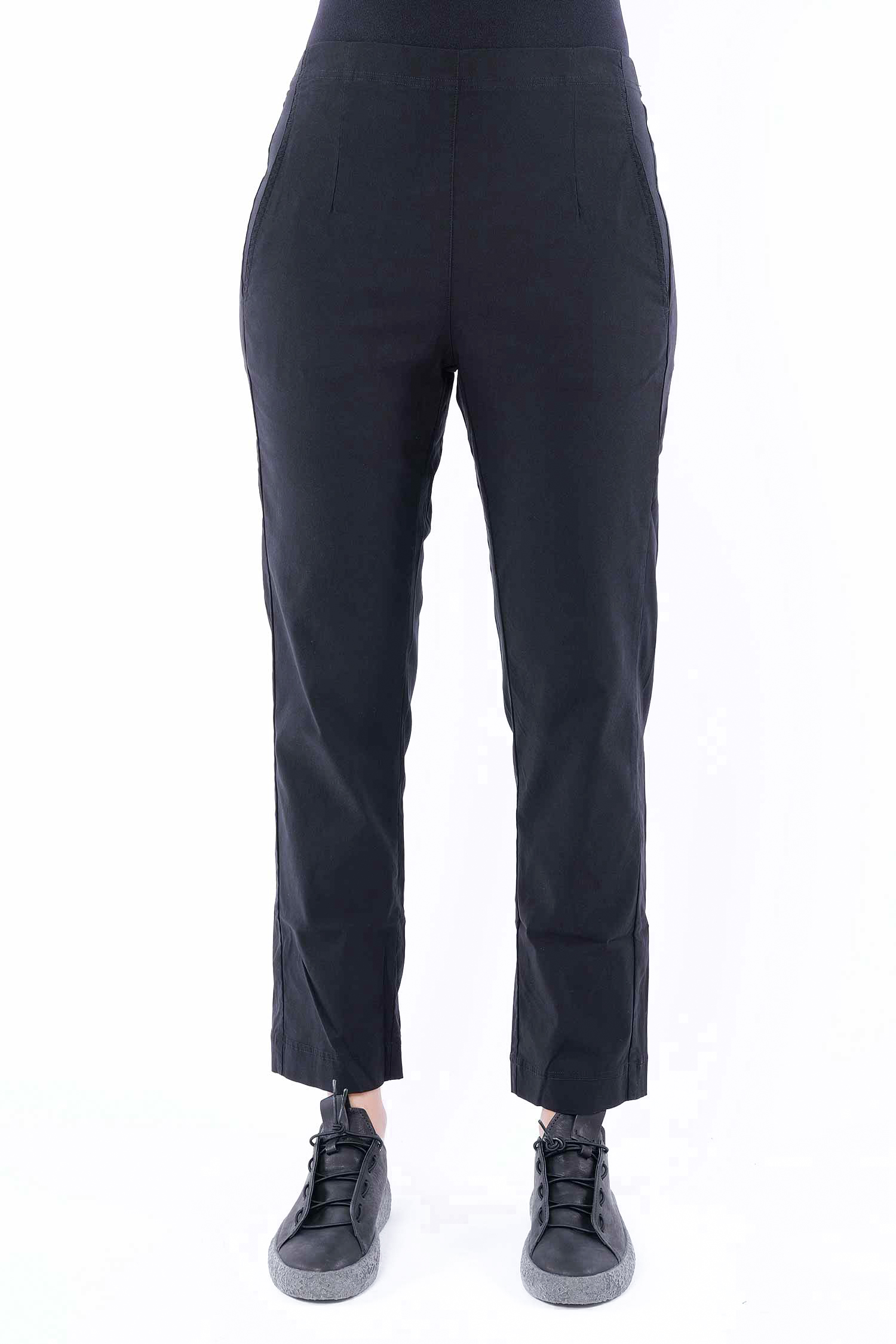 Legere Stretchhose - Schwarz - 1263440124