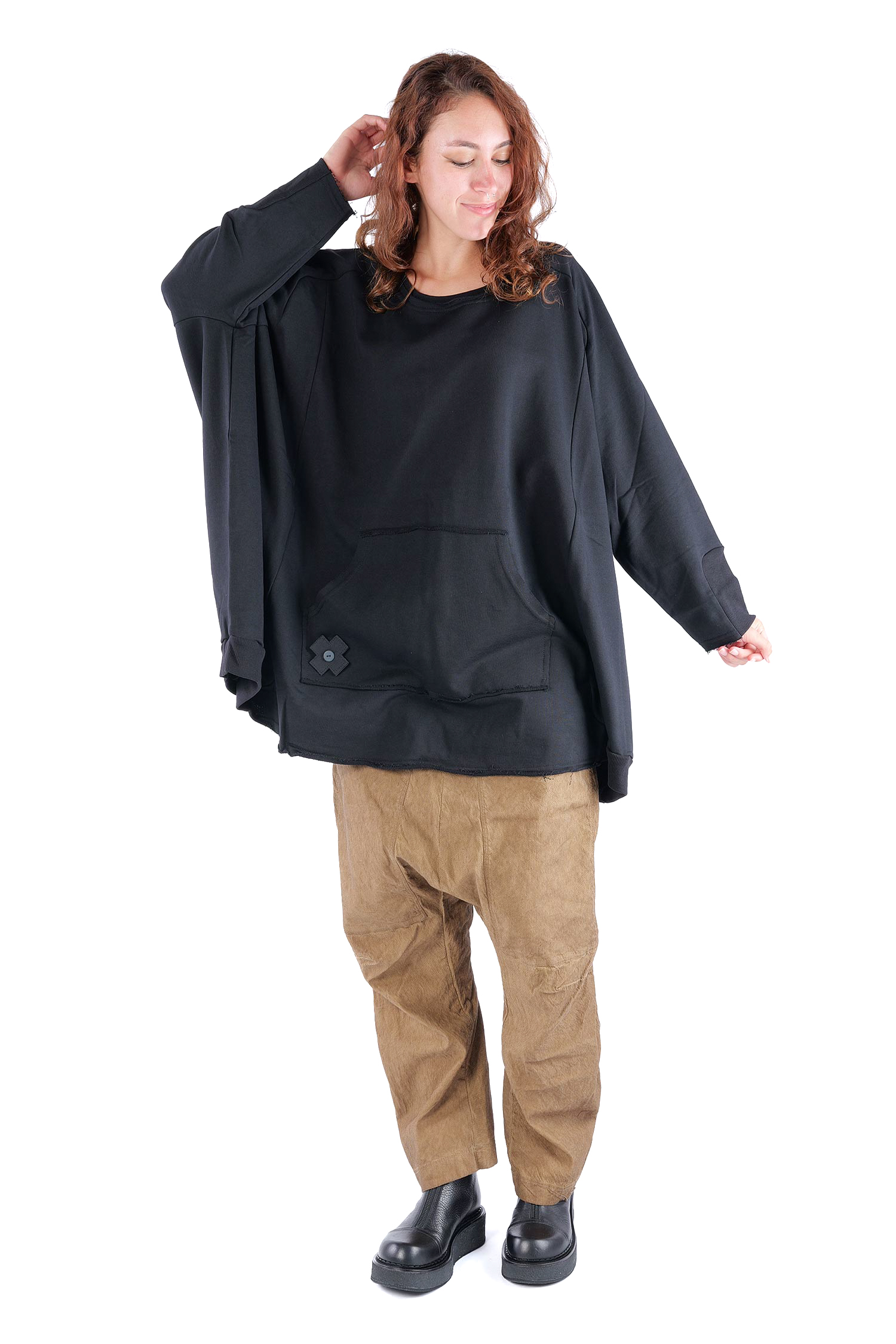 Sweatpullover - Schwarz - 2053