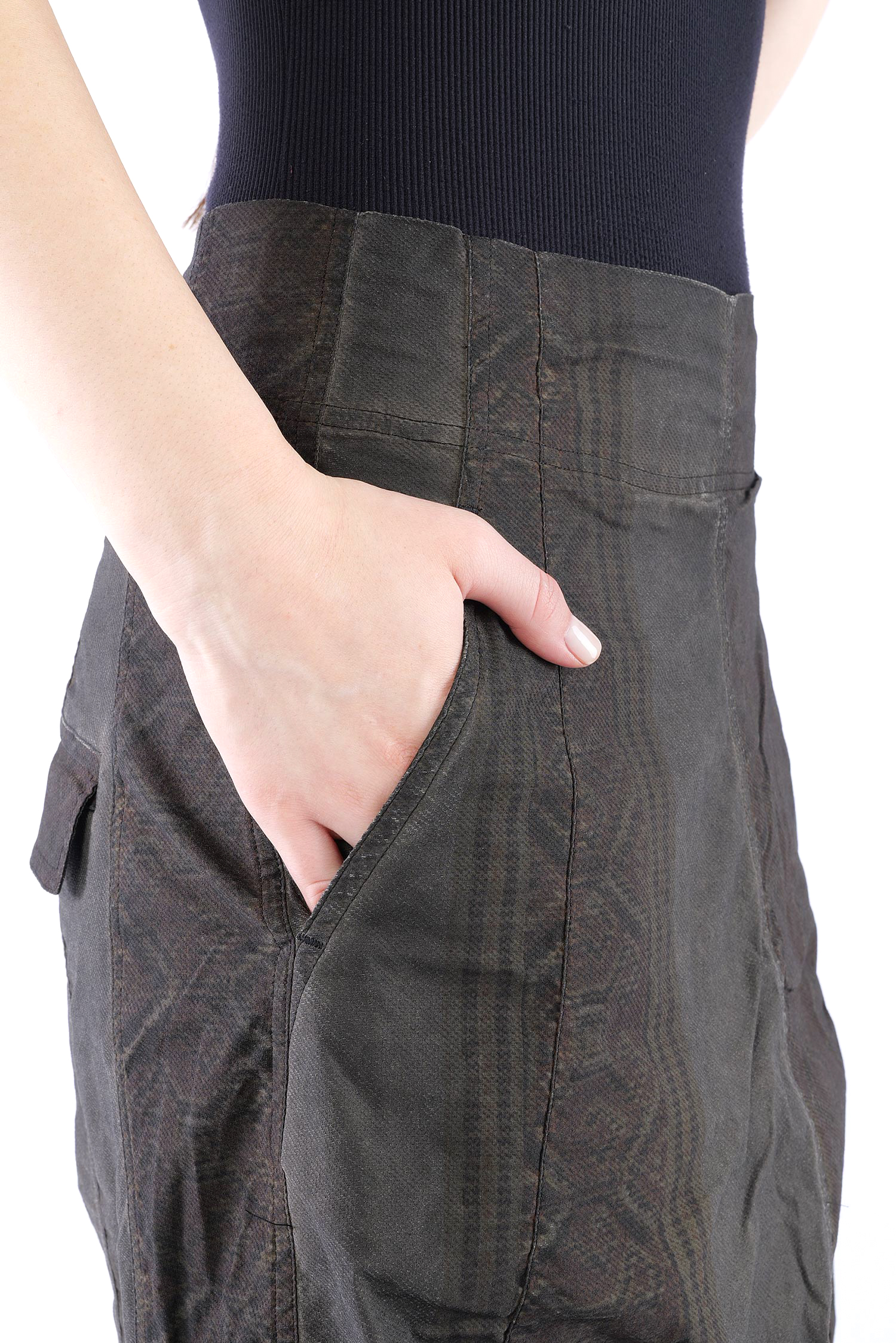 Stretchhose - Black cloud stripe - 2262390103