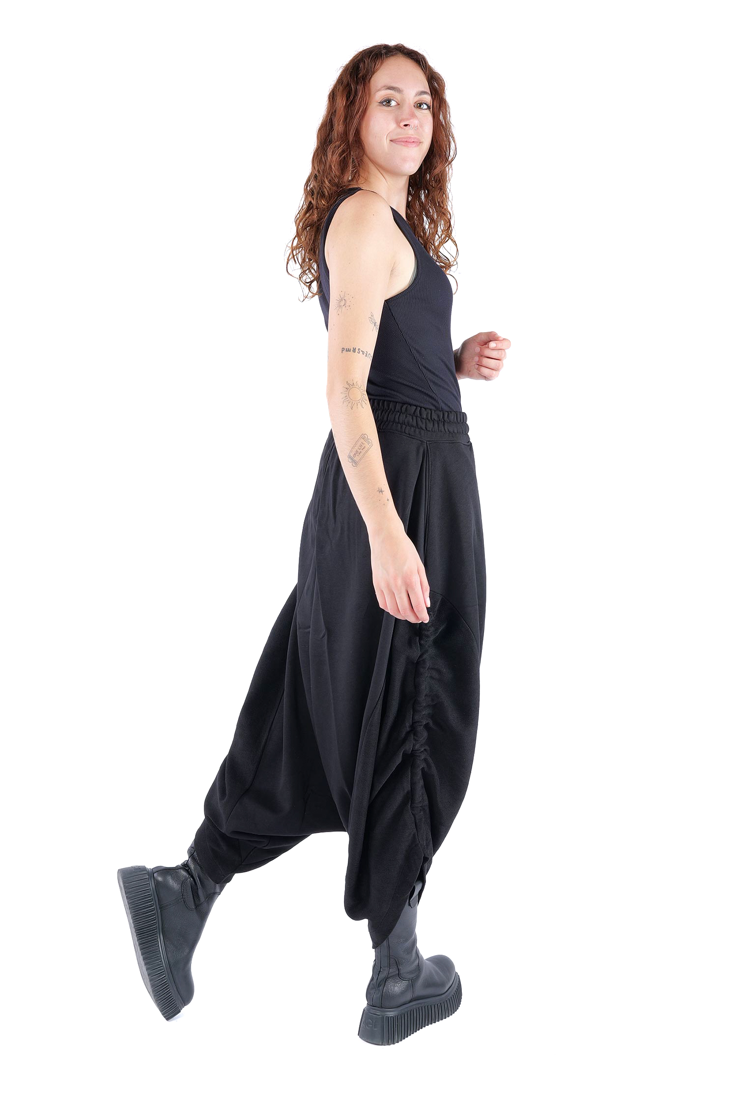 Harem pants - Black - W5453