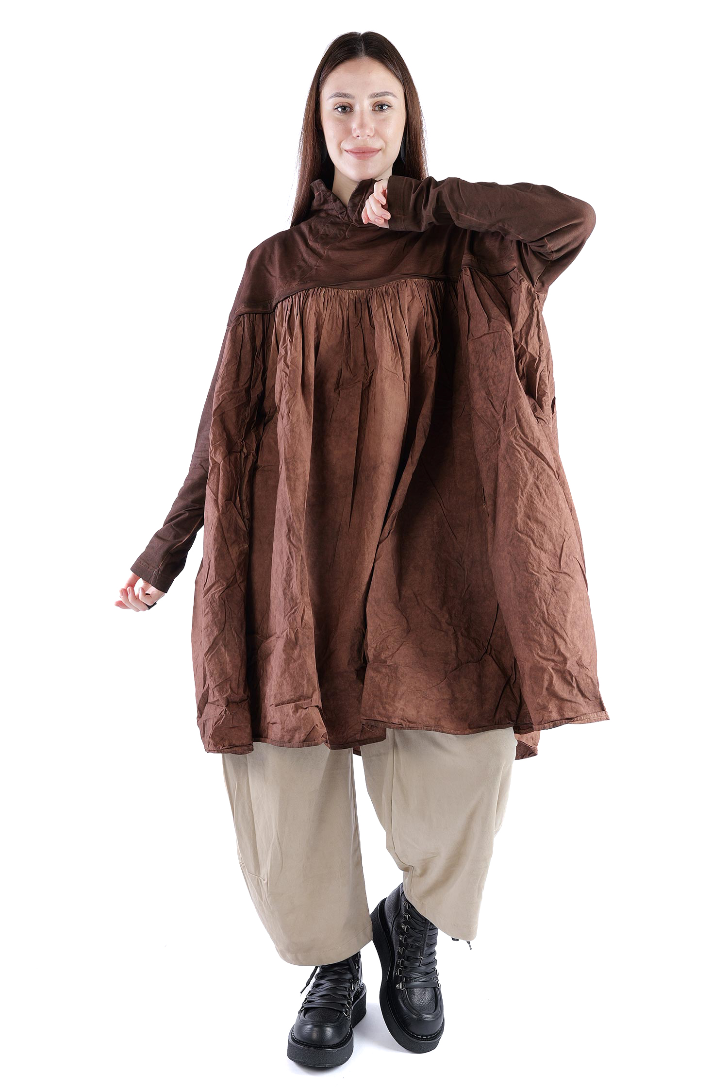 Gerüschte Tunika - Henna cloud - 2262280906