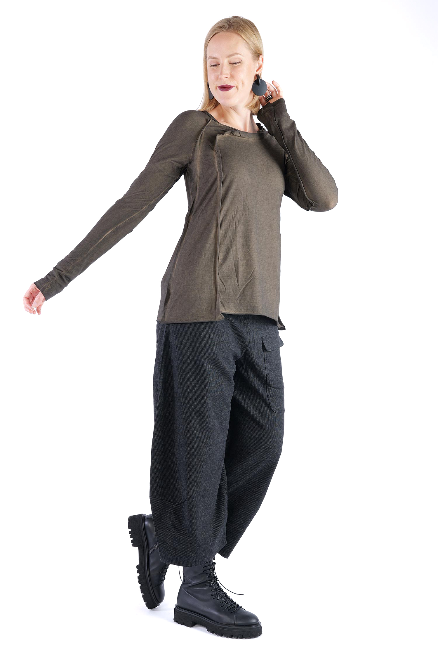 Dekorativer Jerseypullover - Dk dakar cloud - 2262560503