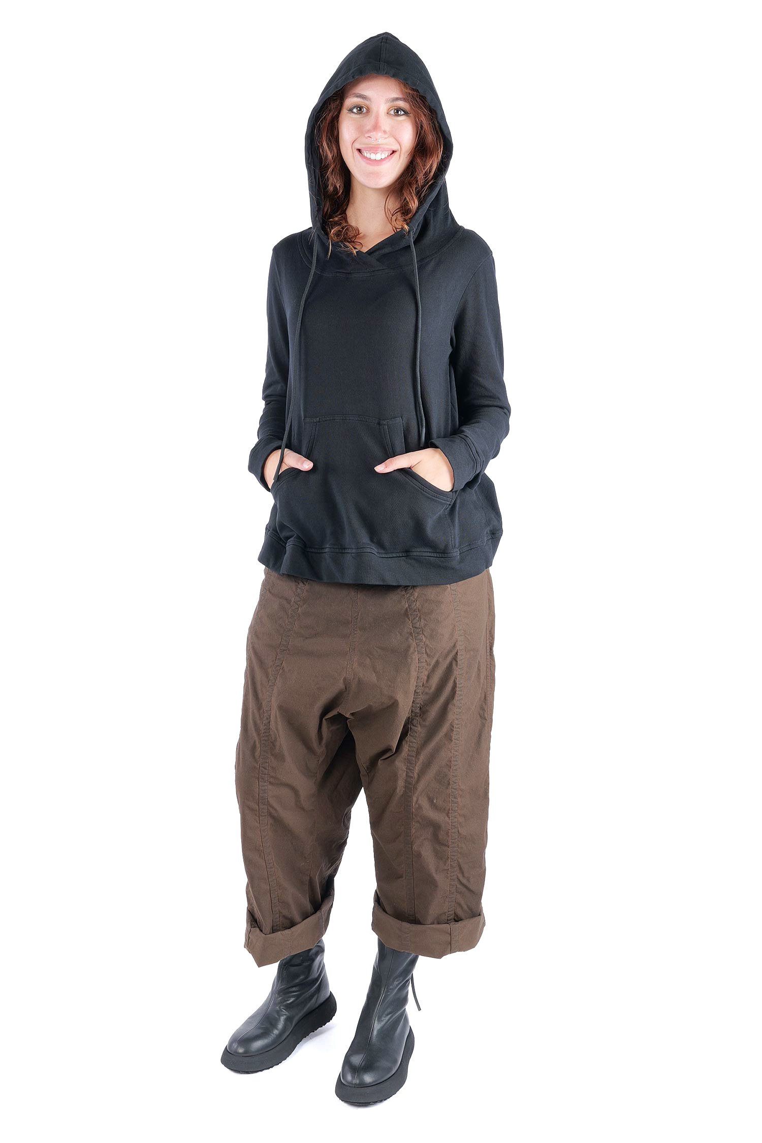 A-Linien Sweater - Schwarz - 2263290518