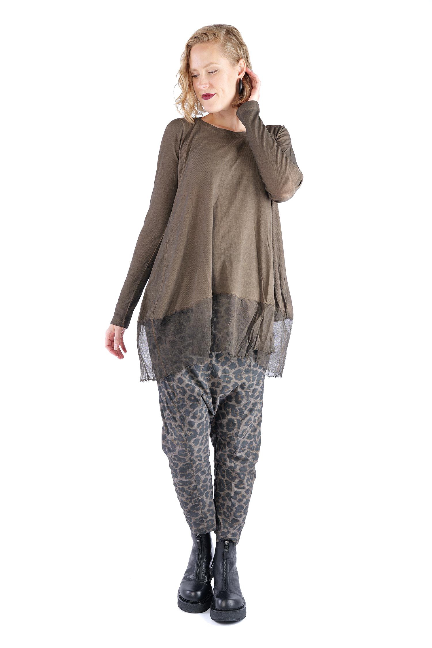 Rippjersey Tunika - Dk dakar cloud - 2262340904