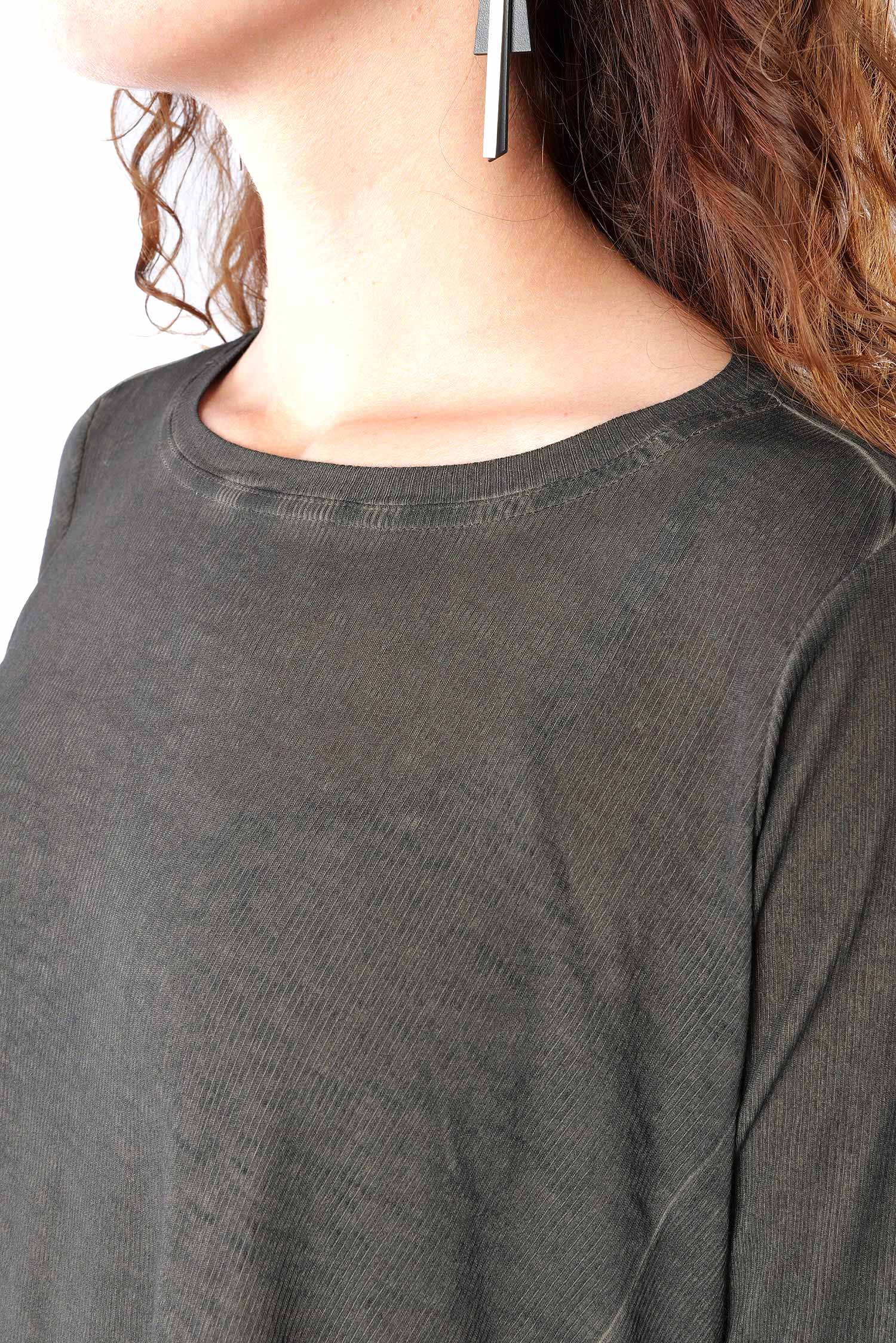 Rippjersey Tunika - Black cloud - 2262340904