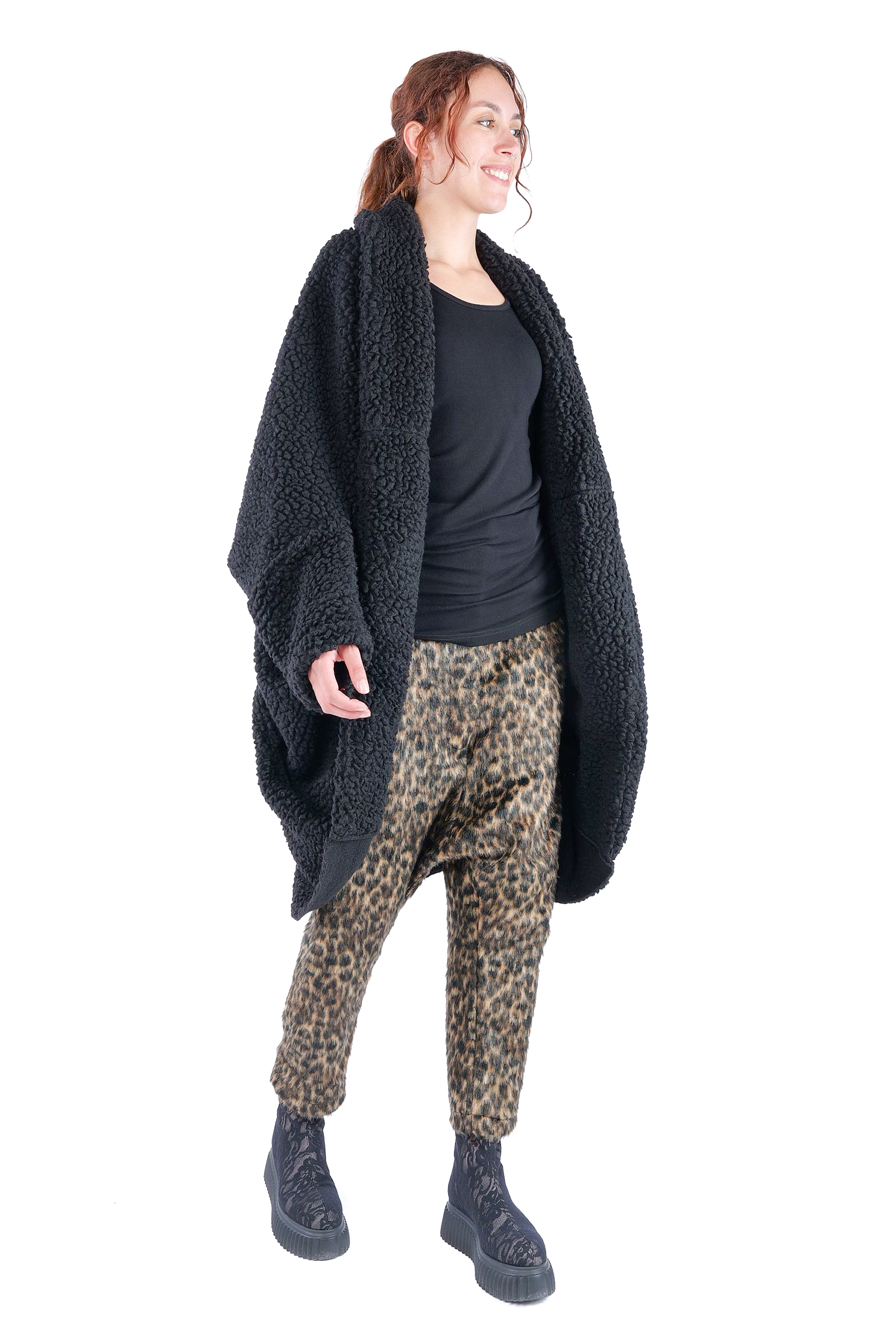 Onesize Mantel - Schwarz - J129