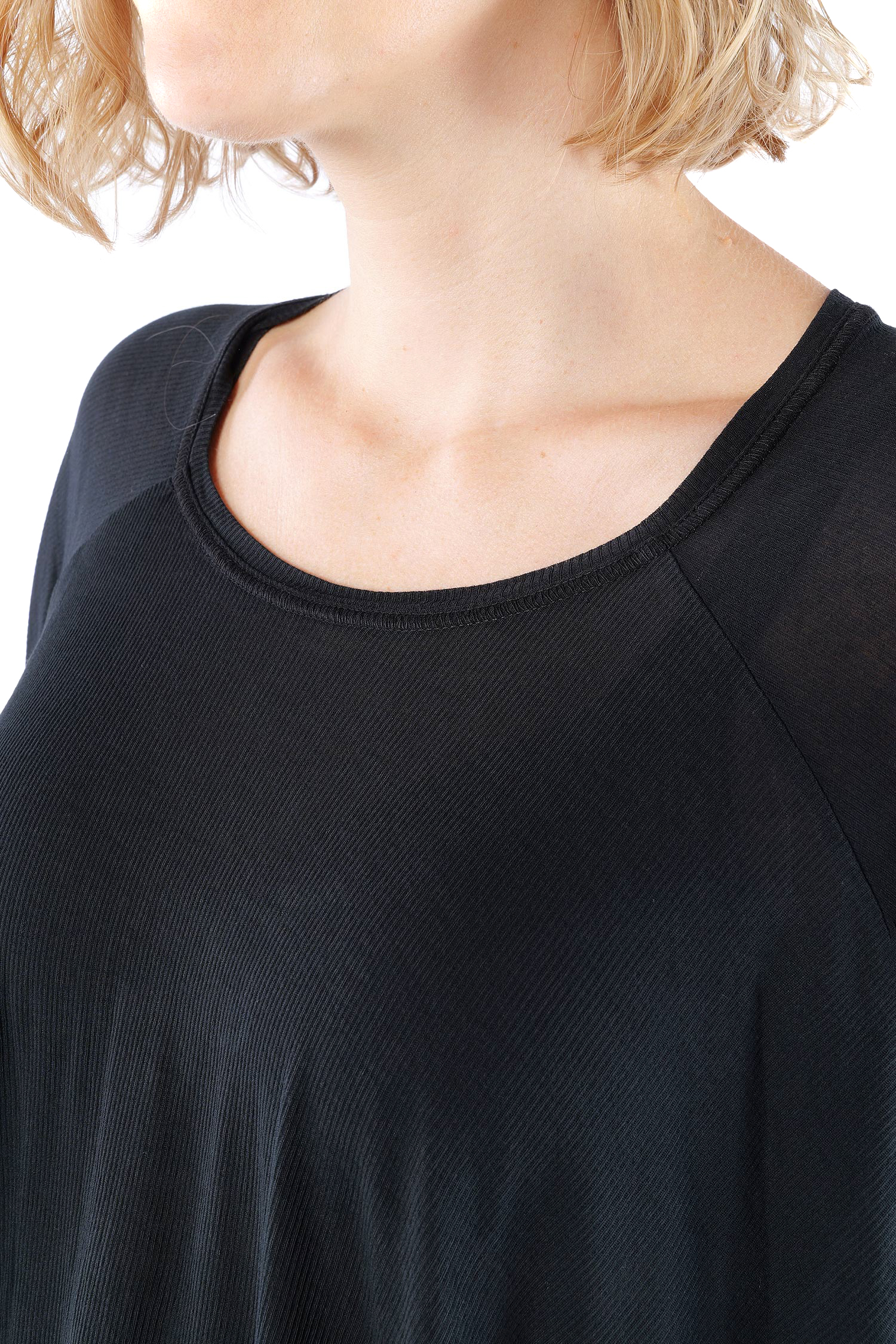 Oversize Tunika - Schwarz - 2261140515