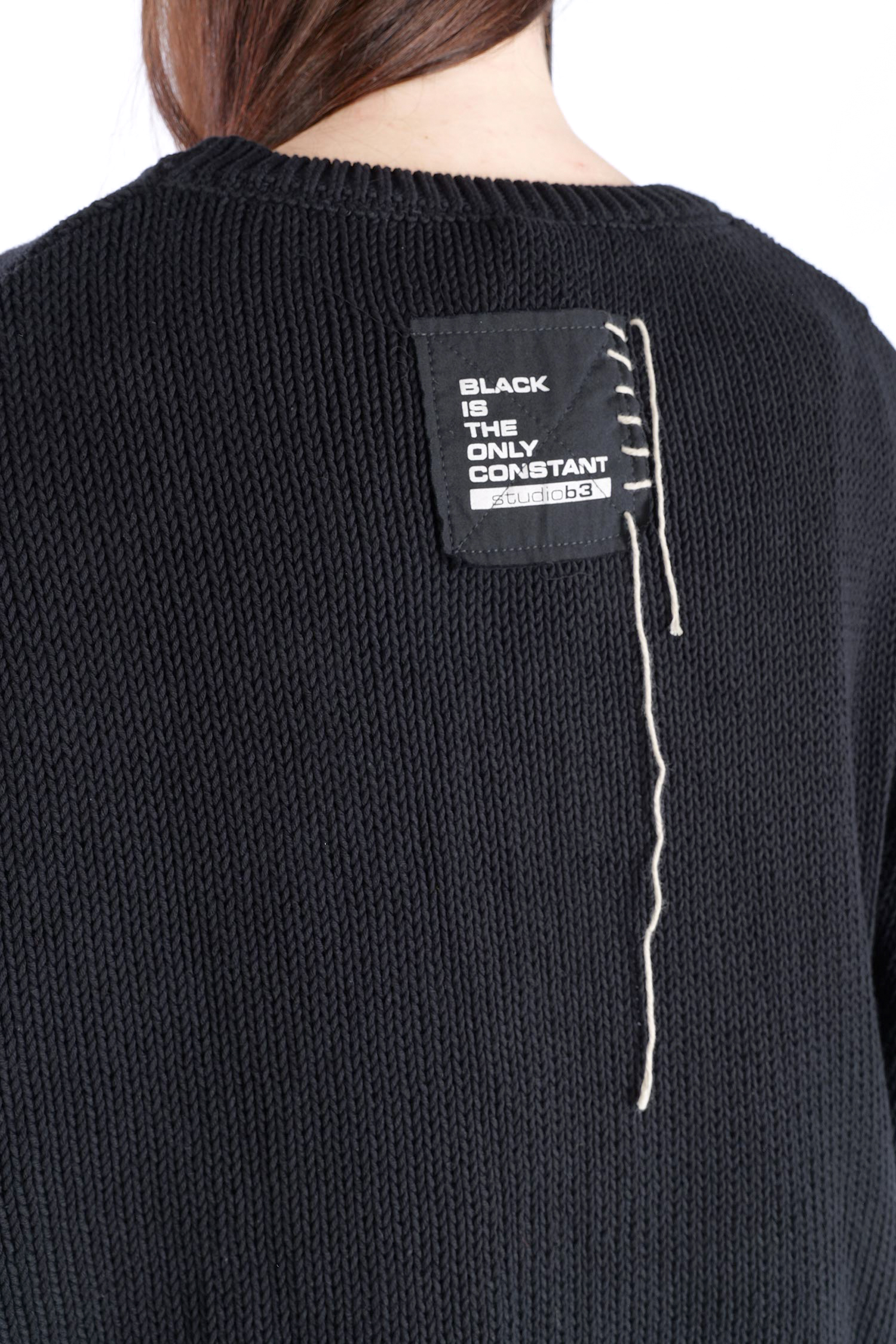 Strick Pullover - Schwarz - Elypse