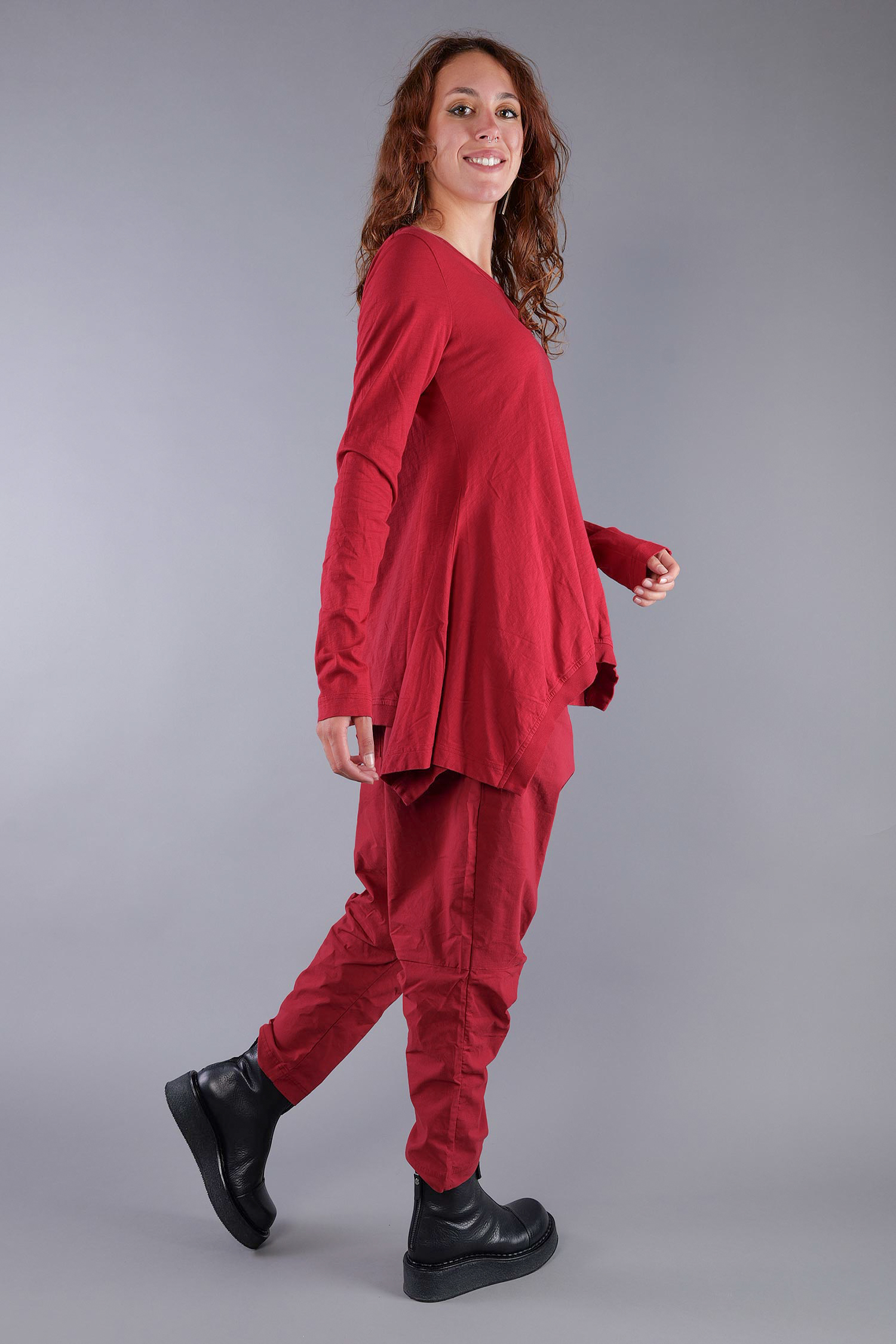 A-Linien Pullover - Lava - 2263640512