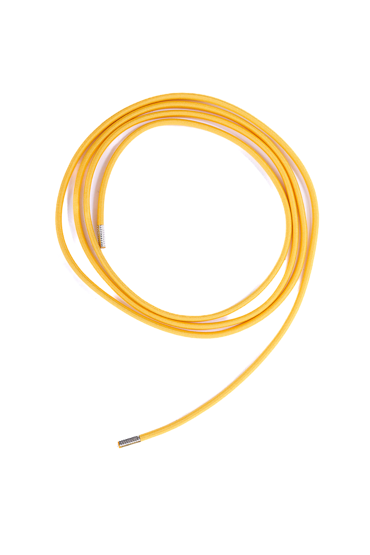 Elastische Schnürsenkel - 3mm - Gelb