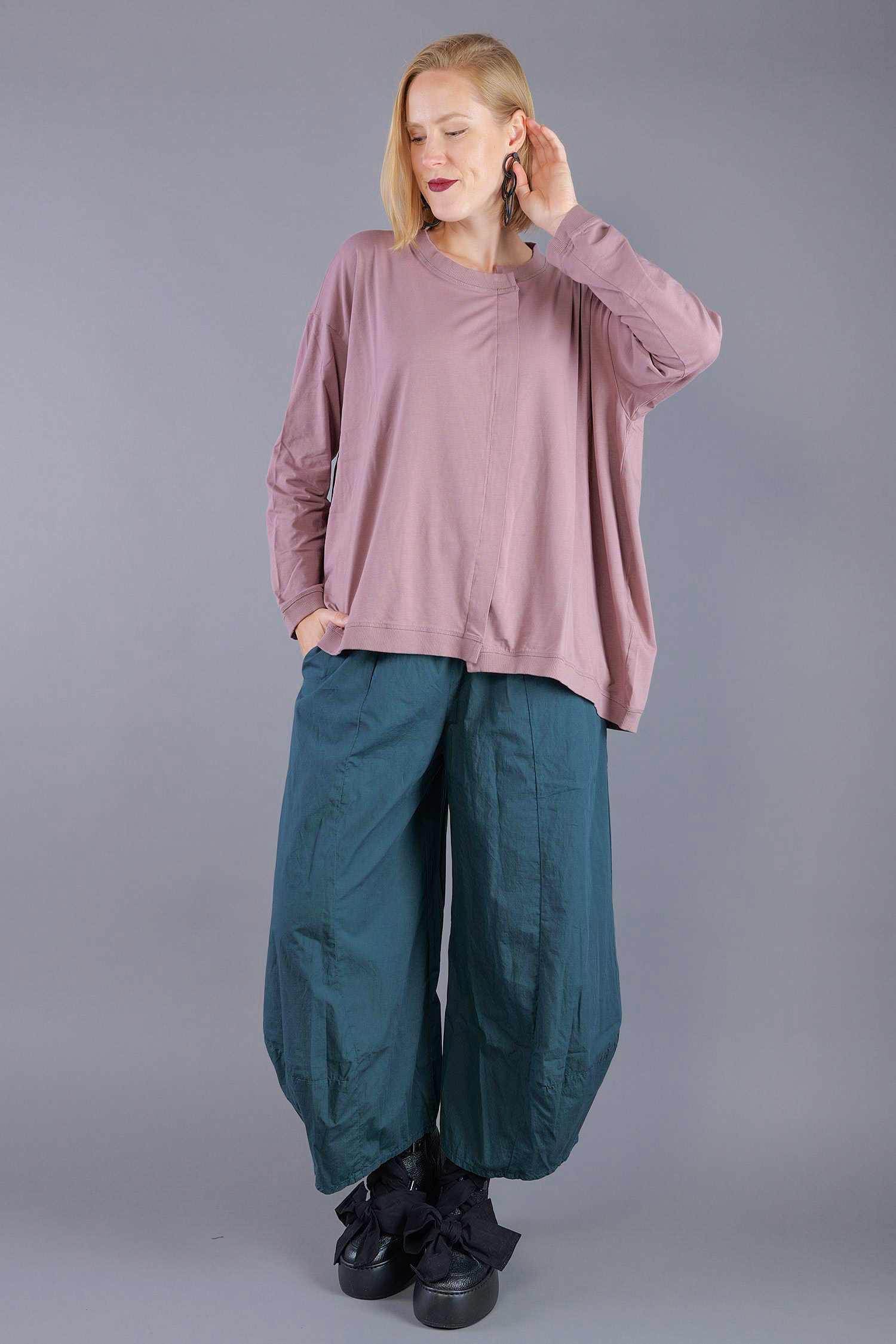 Jersey pullover - Crystal - 2263260506