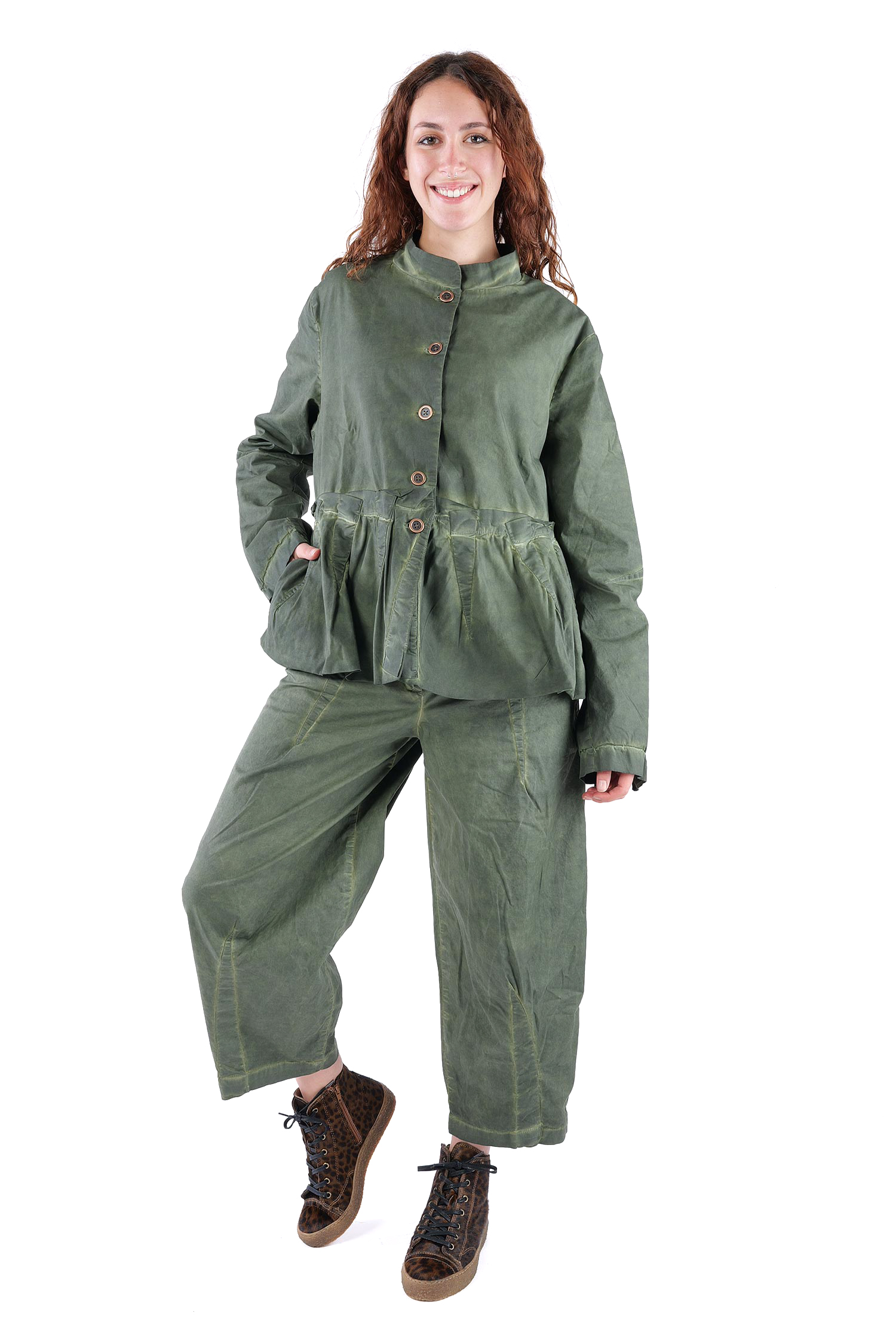Oversized jacket - Park cloud - 2263501114