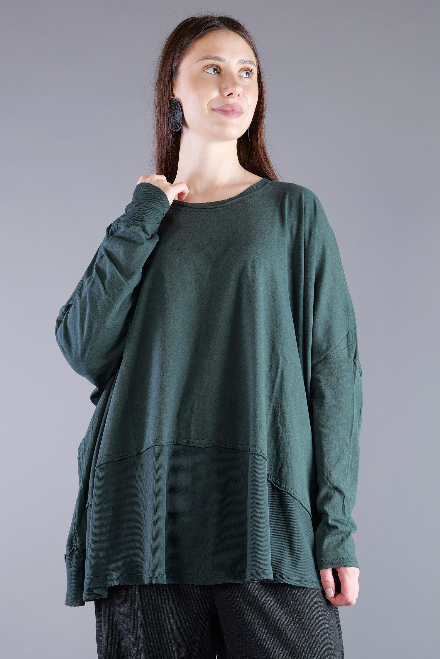 Oversize Tunika - Forest - 2263330503