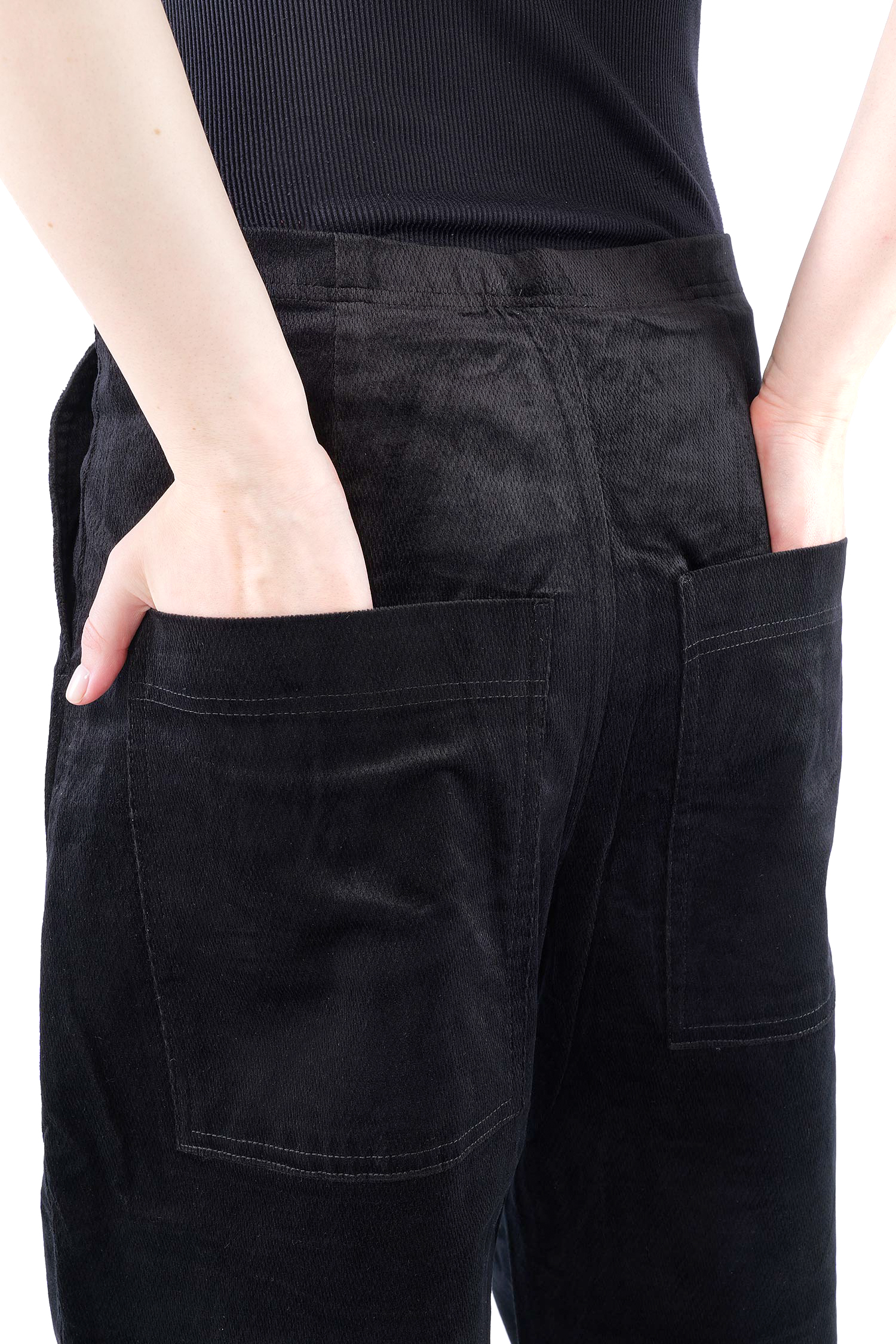 Feincord Culottes - Schwarz - 2263230113