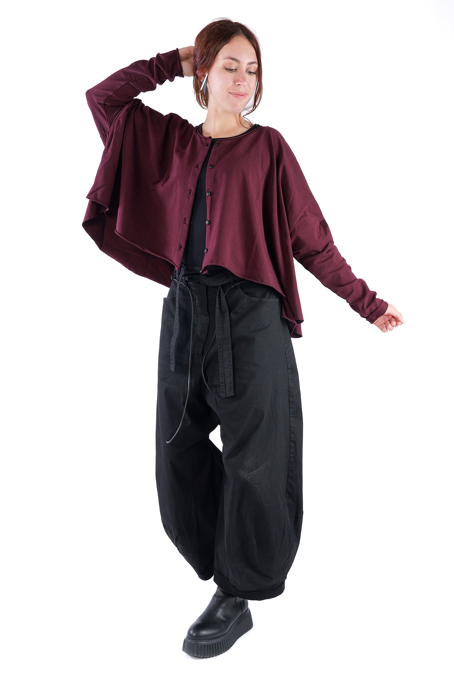 Oversize Jersey Jacke - Hildegard - Soulviel
