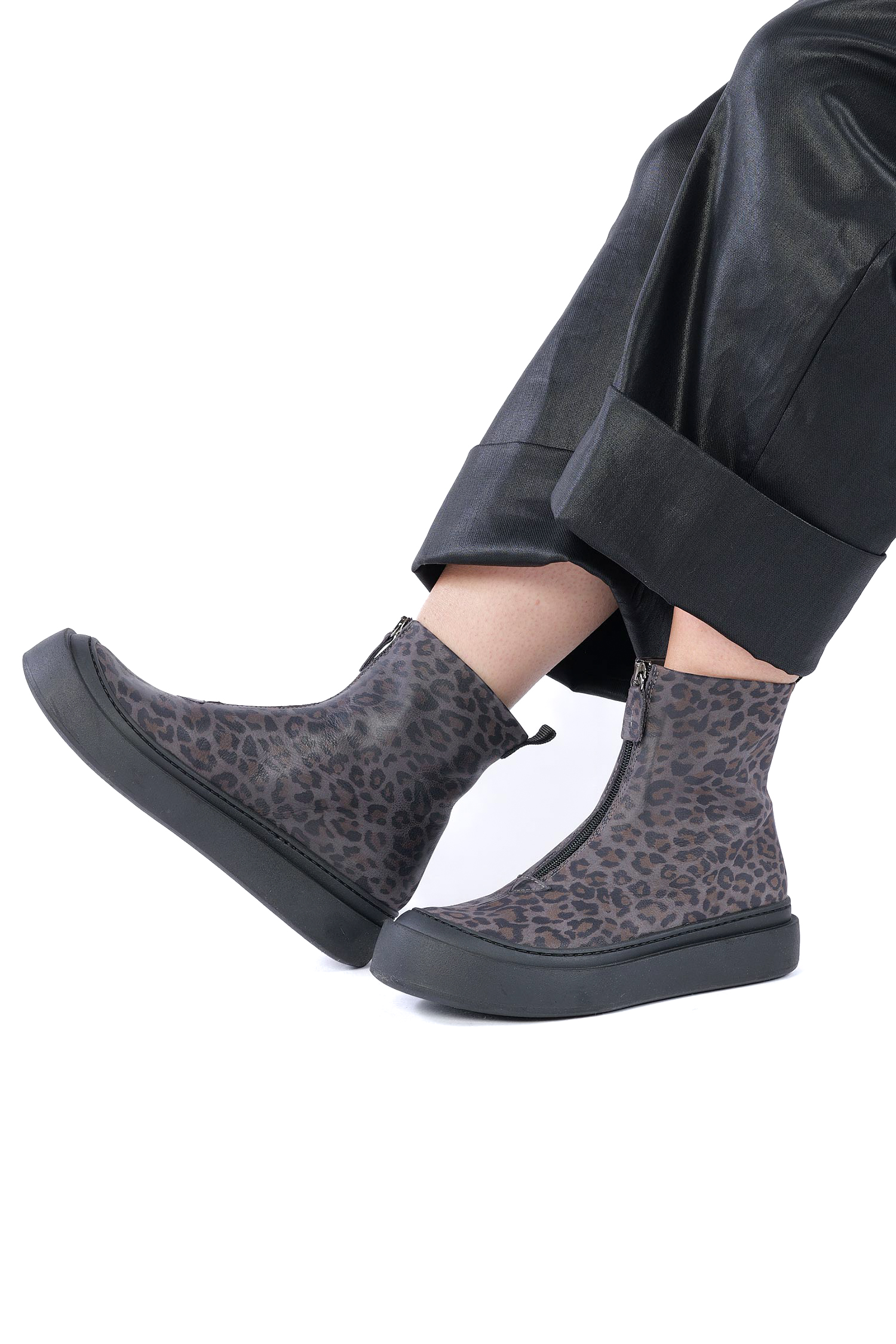 Leo-Boots mit Reißverschluss - Fumo Leopardo - 8283