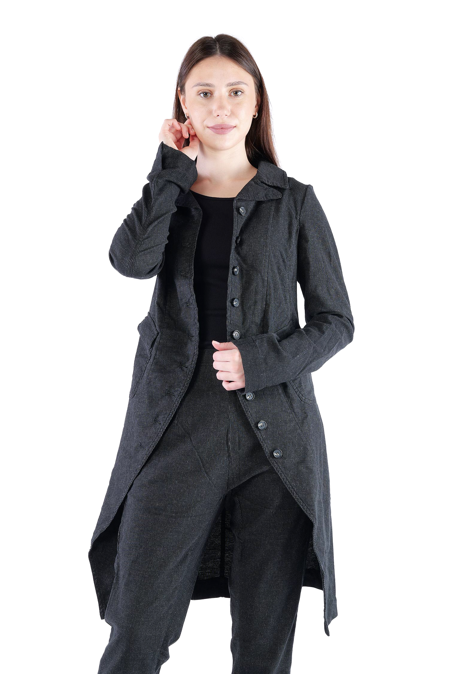 Nadelstreifen Gehrock - Black stripe - 2263411207