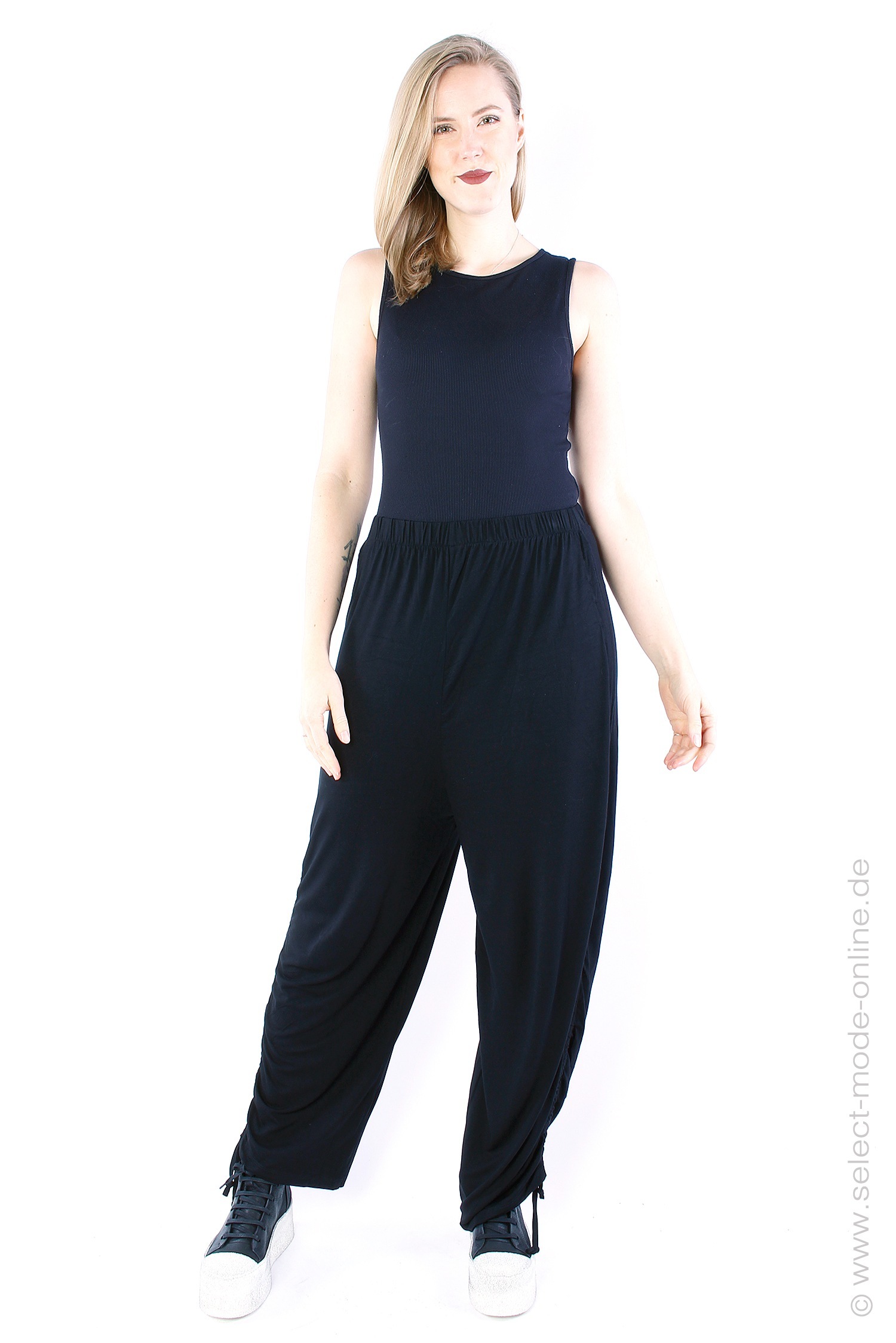 Jersey pants - black - SA1027