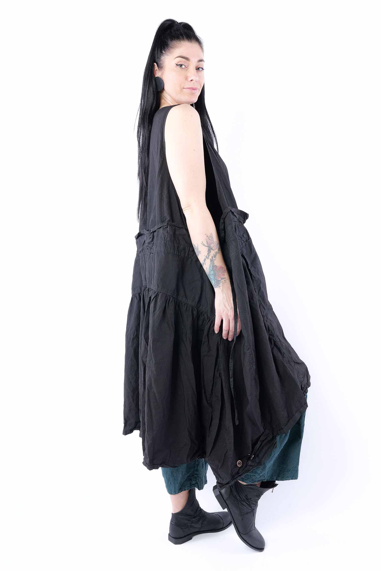 Ausgefallenes Kleid - Black gloss - 1262530917