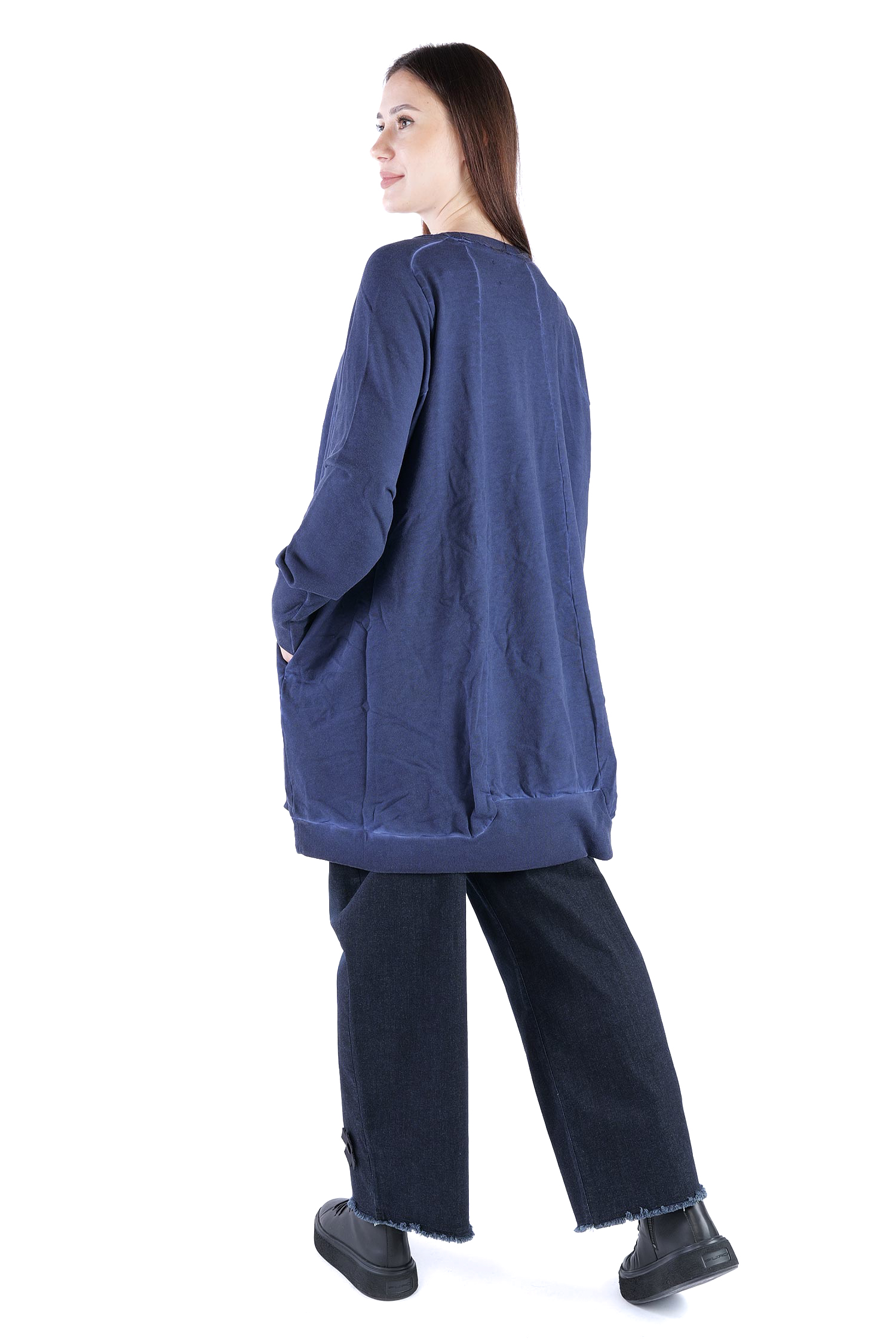 Oversize Sweatpullover - Ocean - 2139