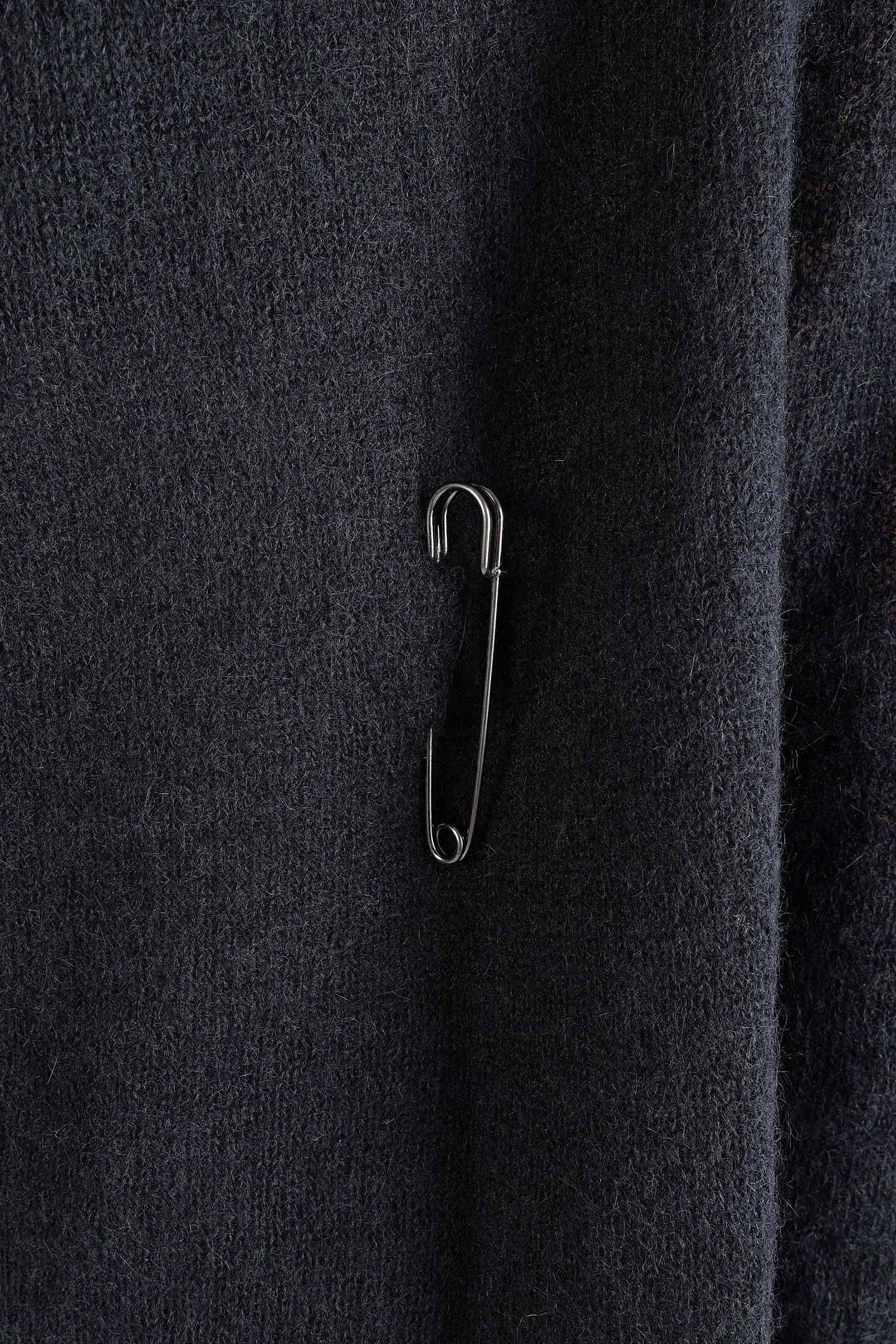 Feinstrick Pullover - Schwarz - Samarit