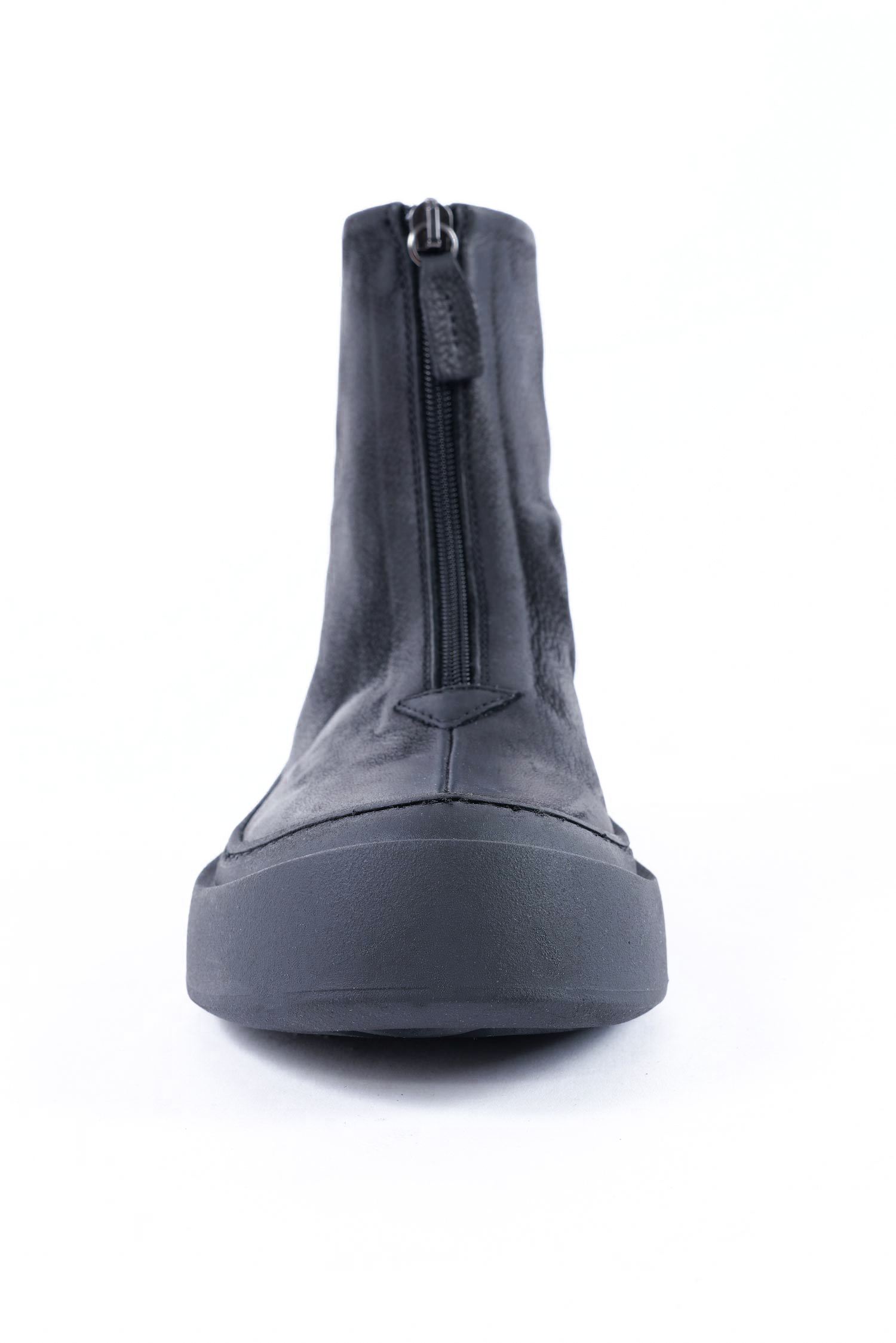 Boots mit Reißverschluss - Schwarz - 8283