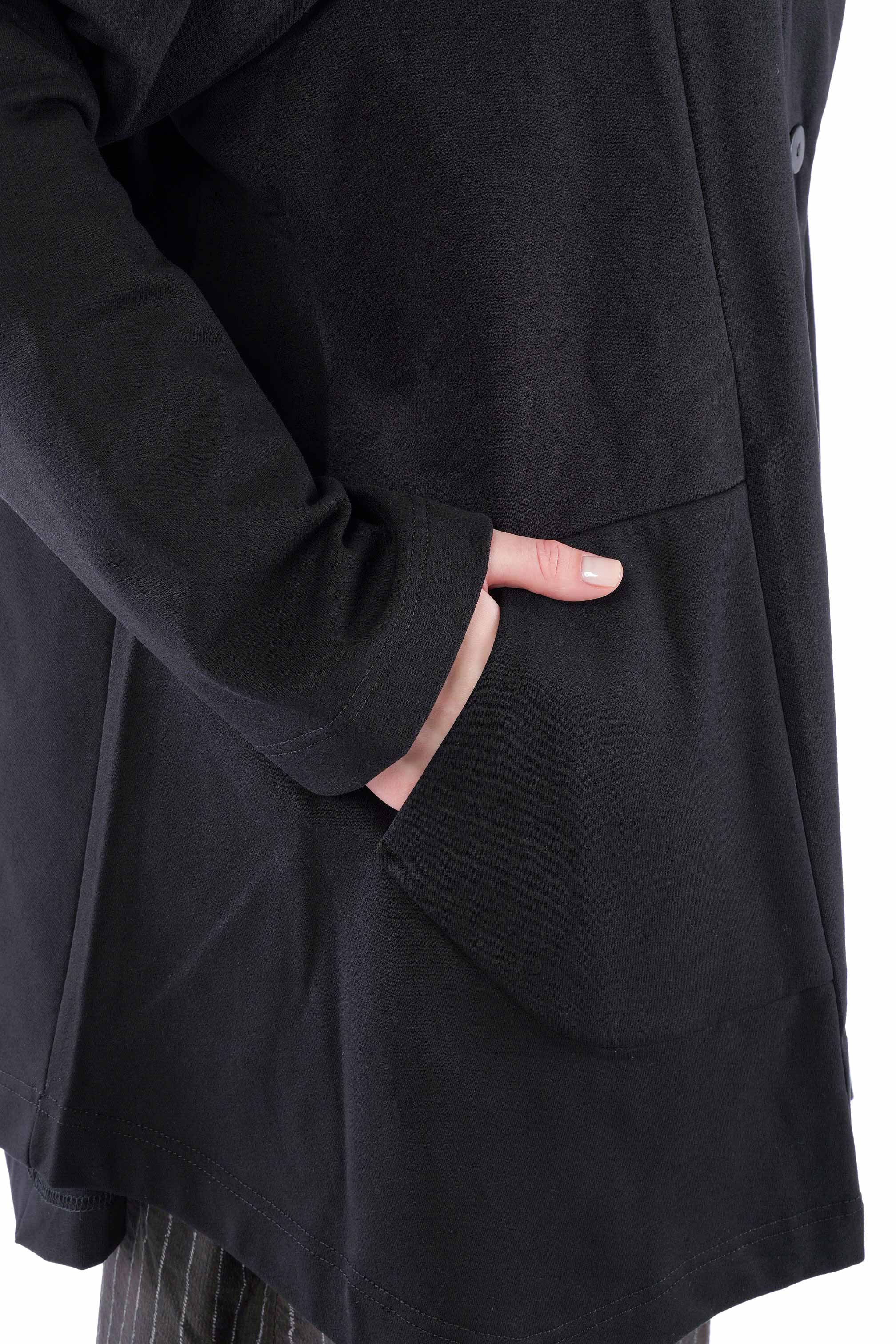 Blazerjacke - Schwarz - U6667-U
