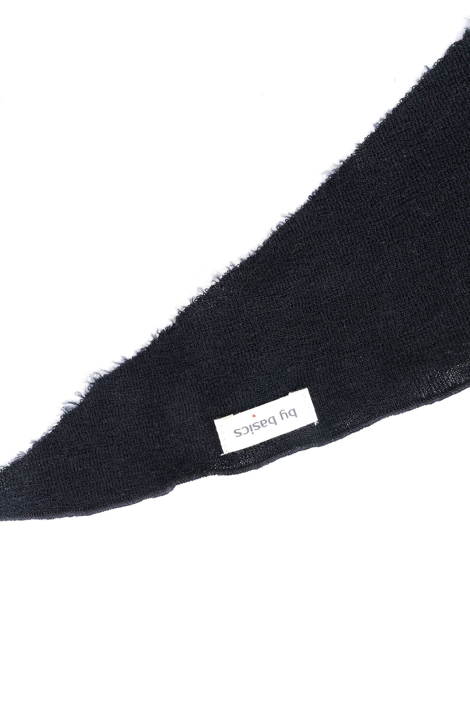 Small triangle scarf - black - 1040