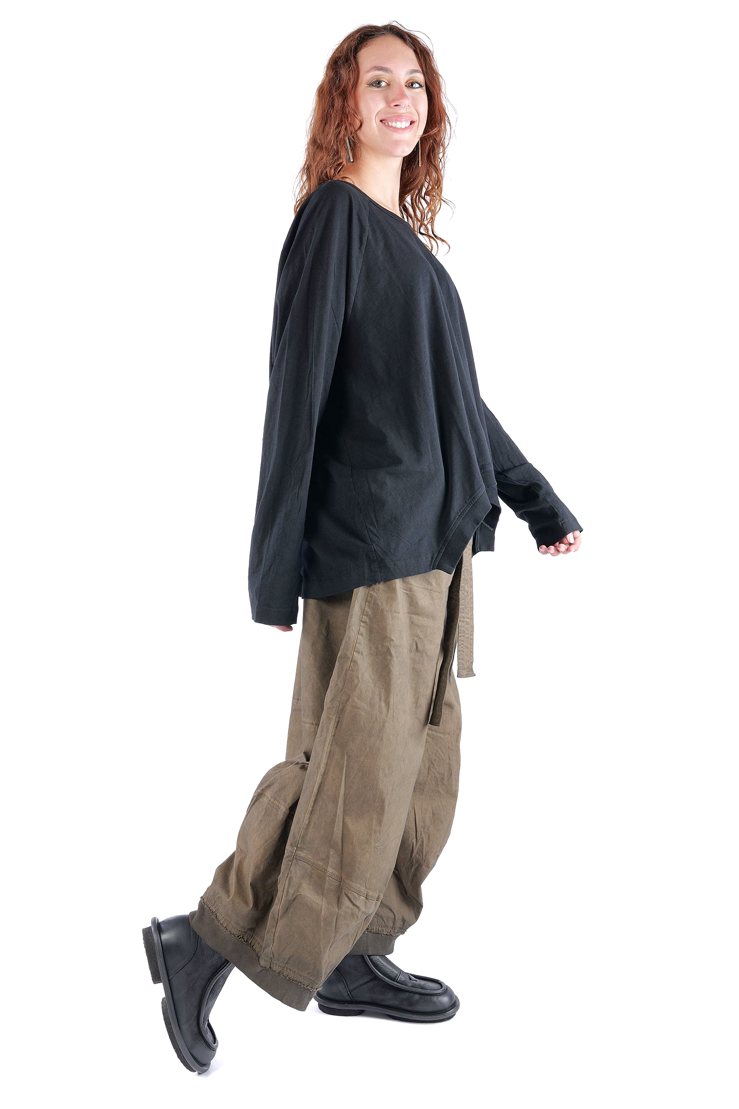 Oversize Pullover - Schwarz - 2263640513