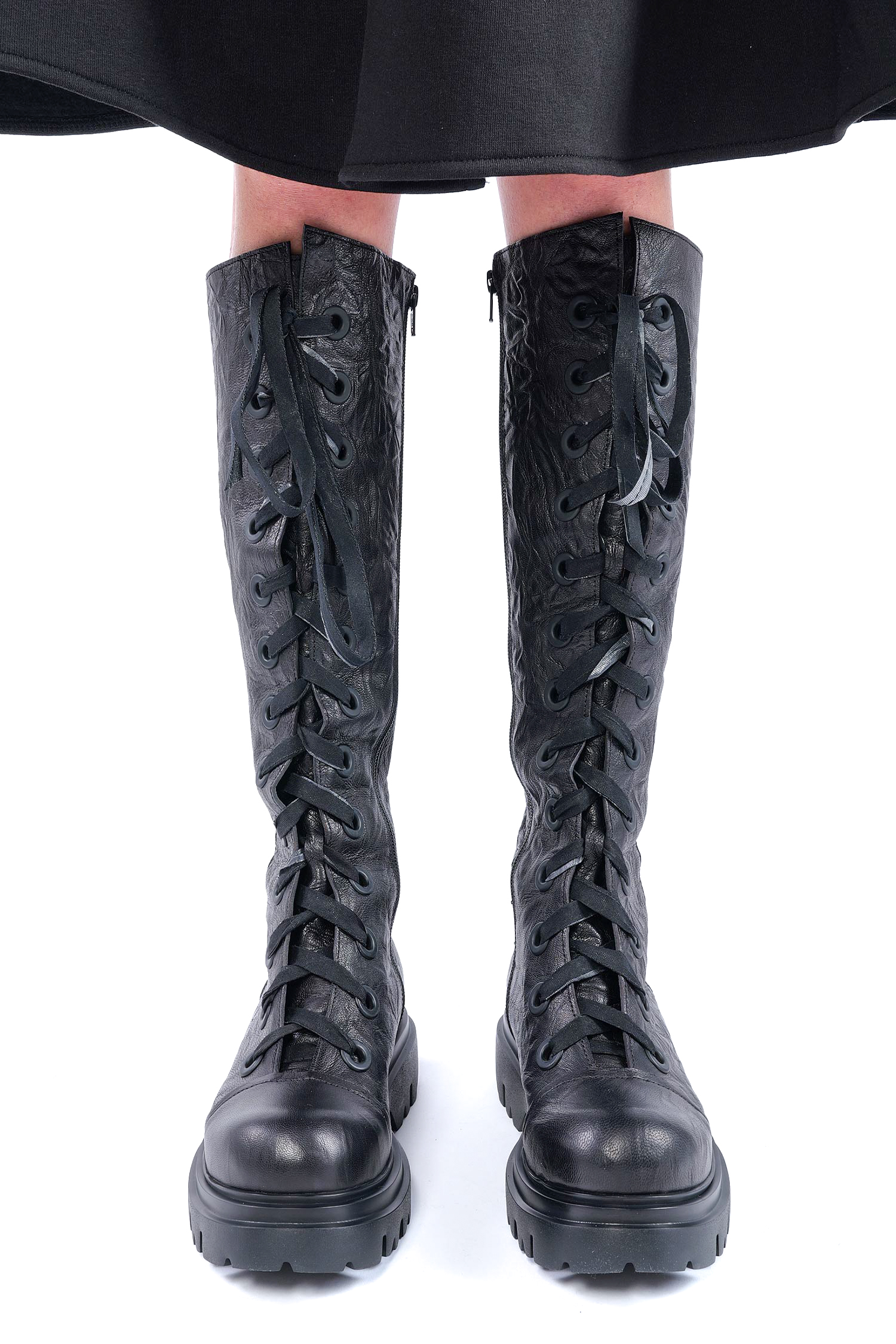 Leather boots - black - Magnus