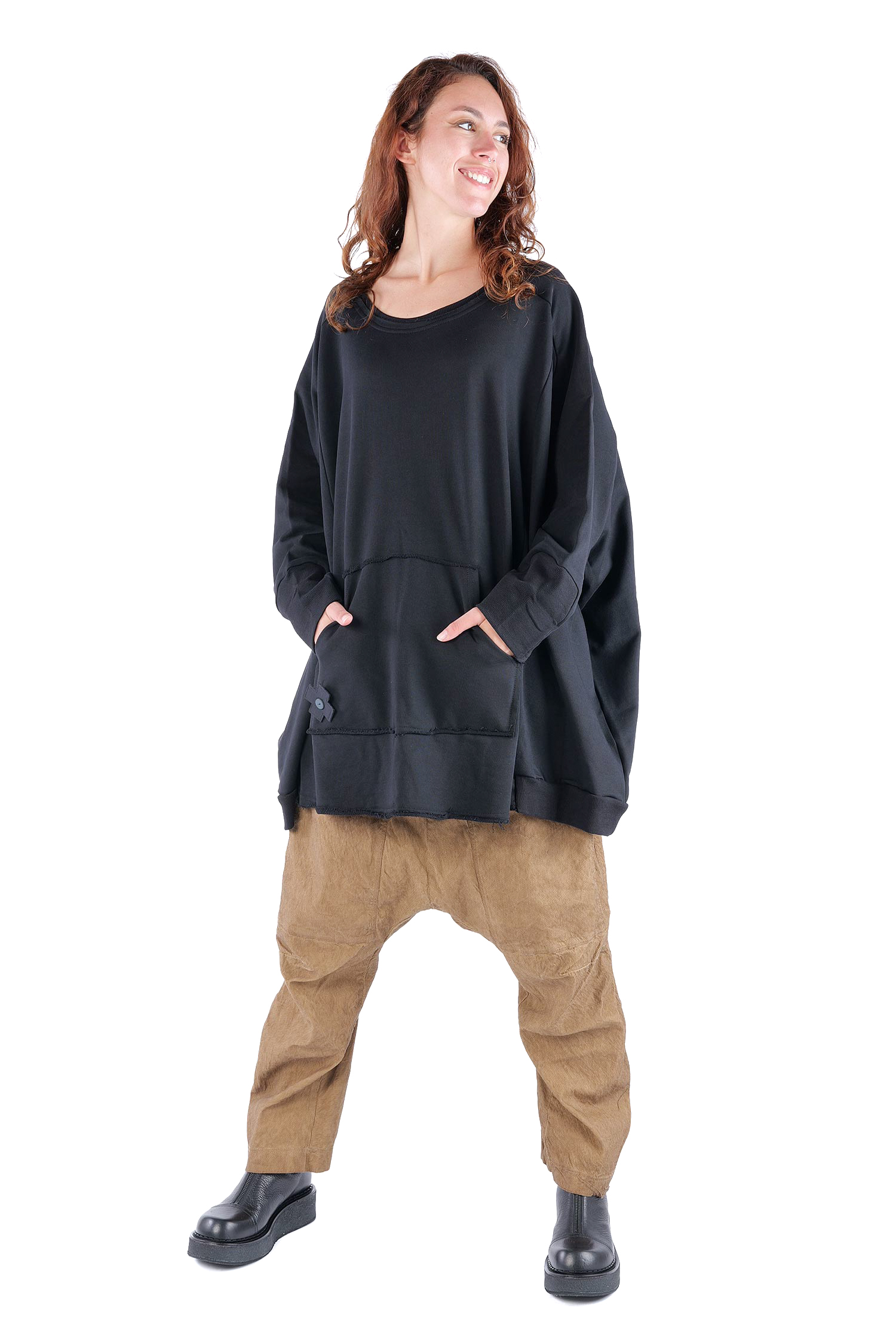 Sweatpullover - Schwarz - 2053