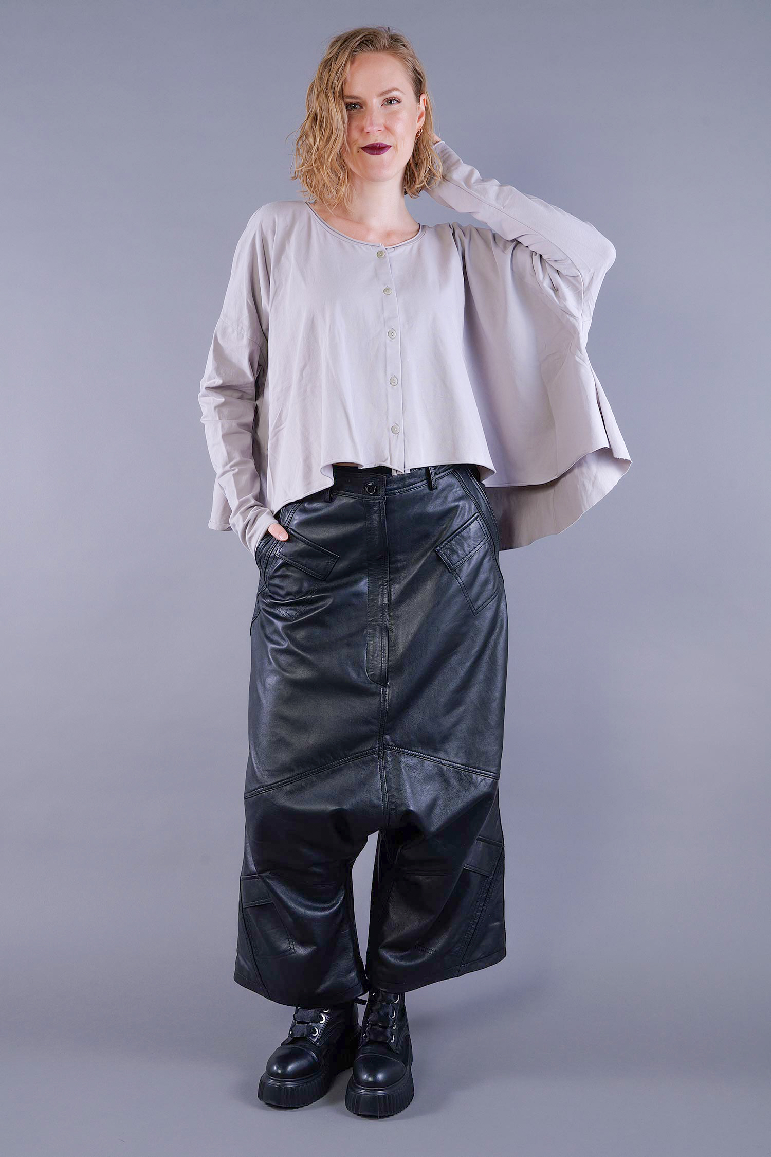 Oversize Jacket - Kiesel - Soulviel