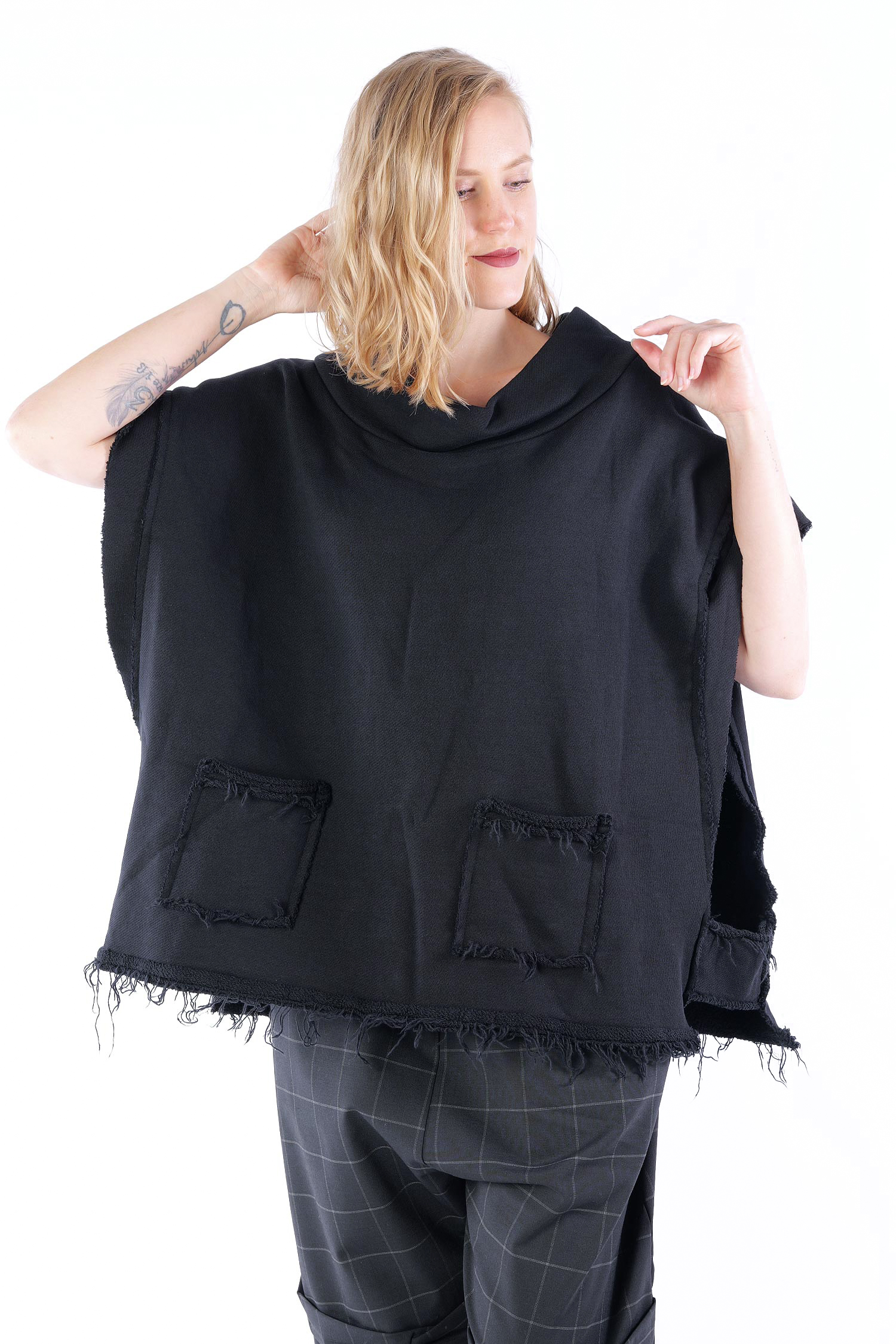 Sweatshirt - Schwarz - 25562