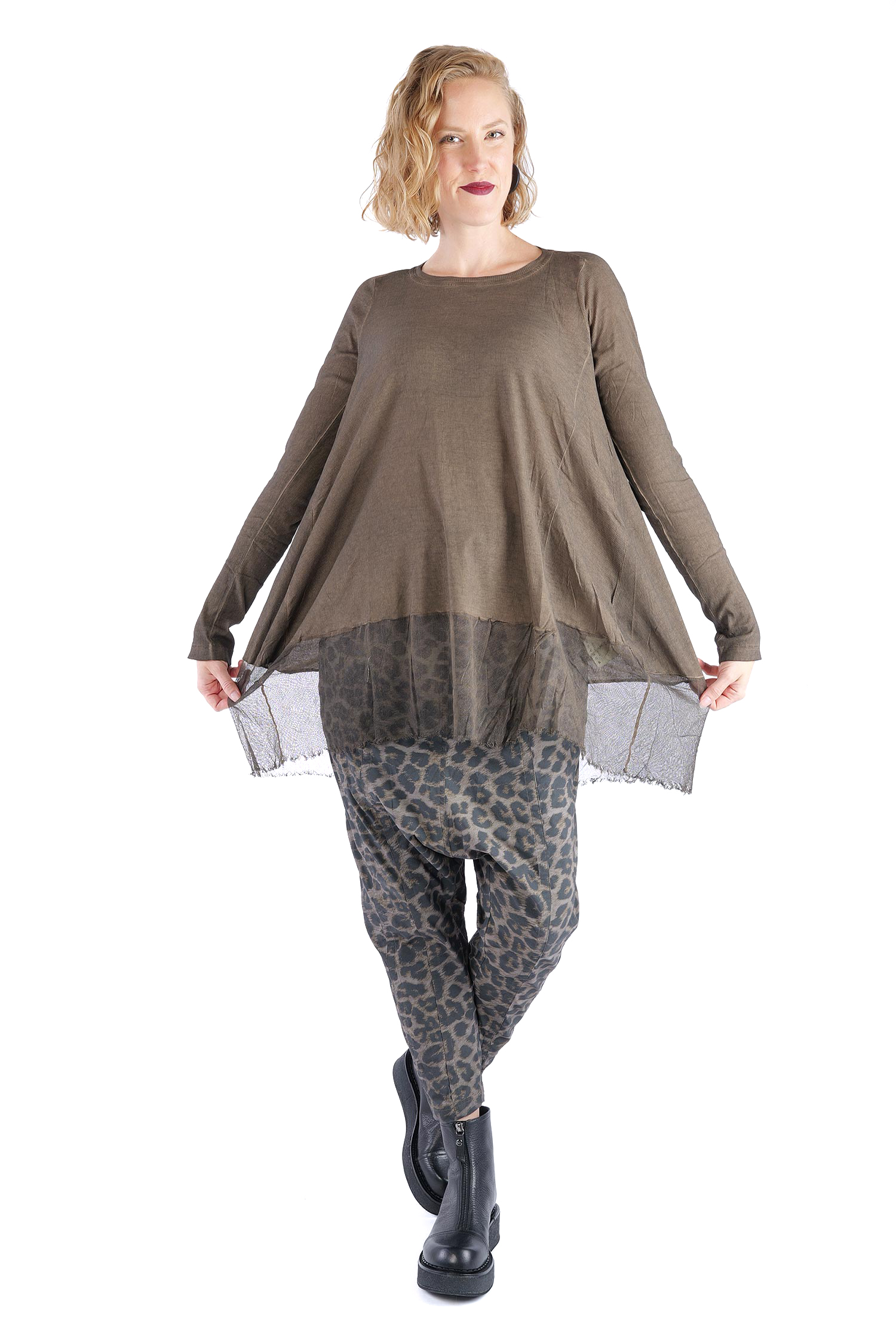 Rippjersey Tunika - Dk dakar cloud - 2262340904