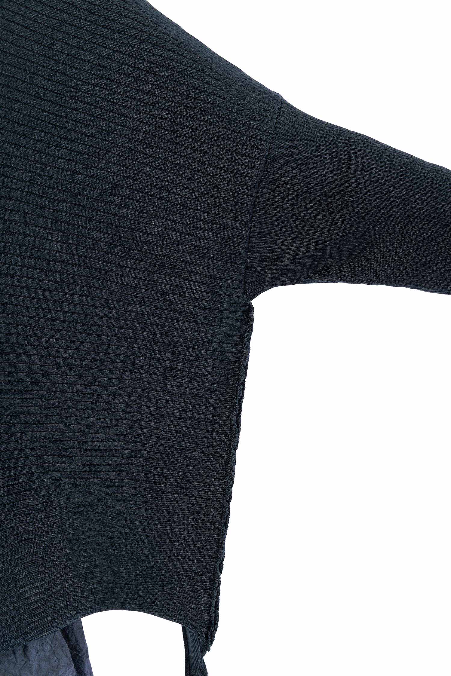Oversize Strickpullover - Schwarz - 26.2-KHG444