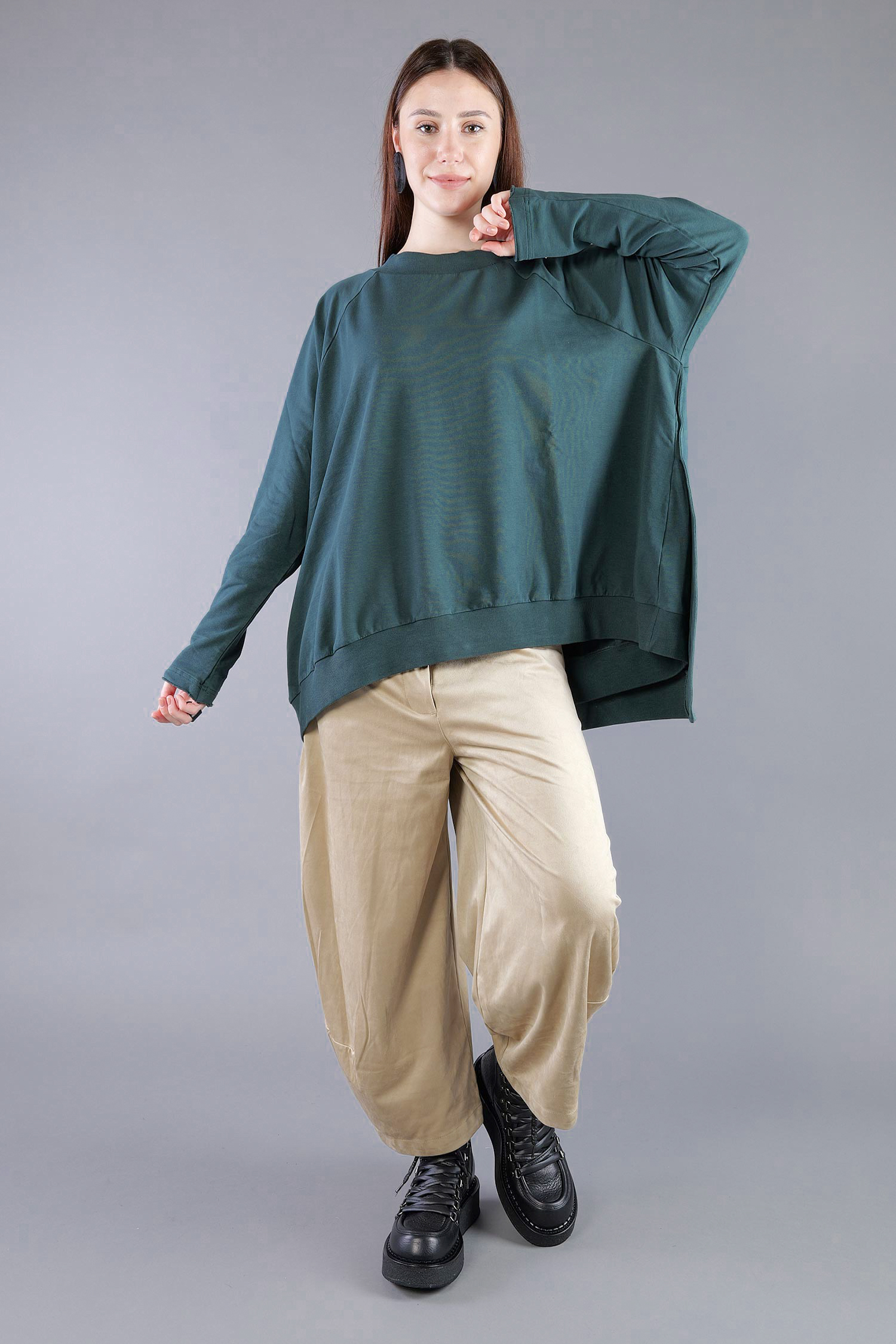 Sweat pullover - Forest - 2263250503