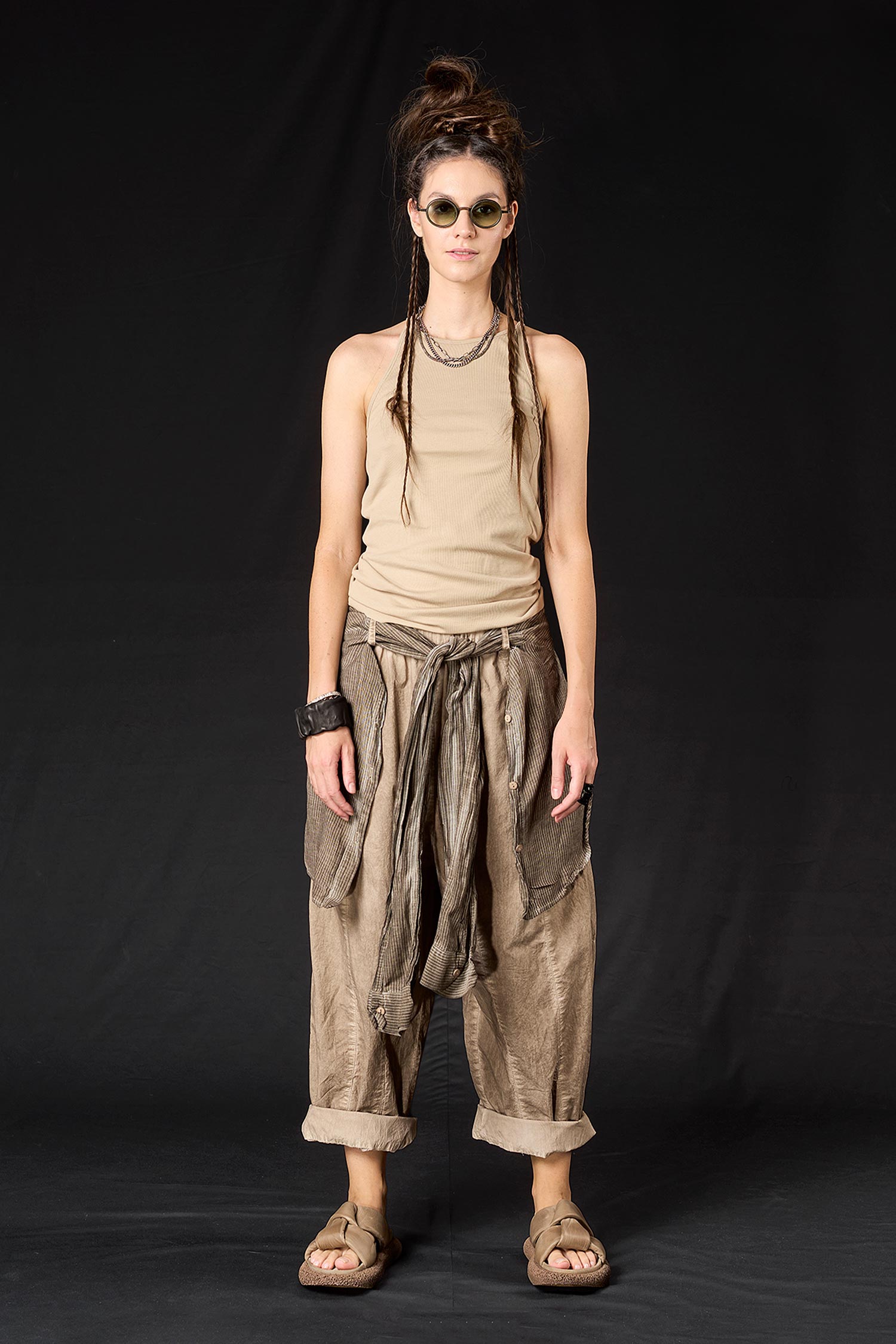 Ausgefallene Hose - Sand old dye - Pesos