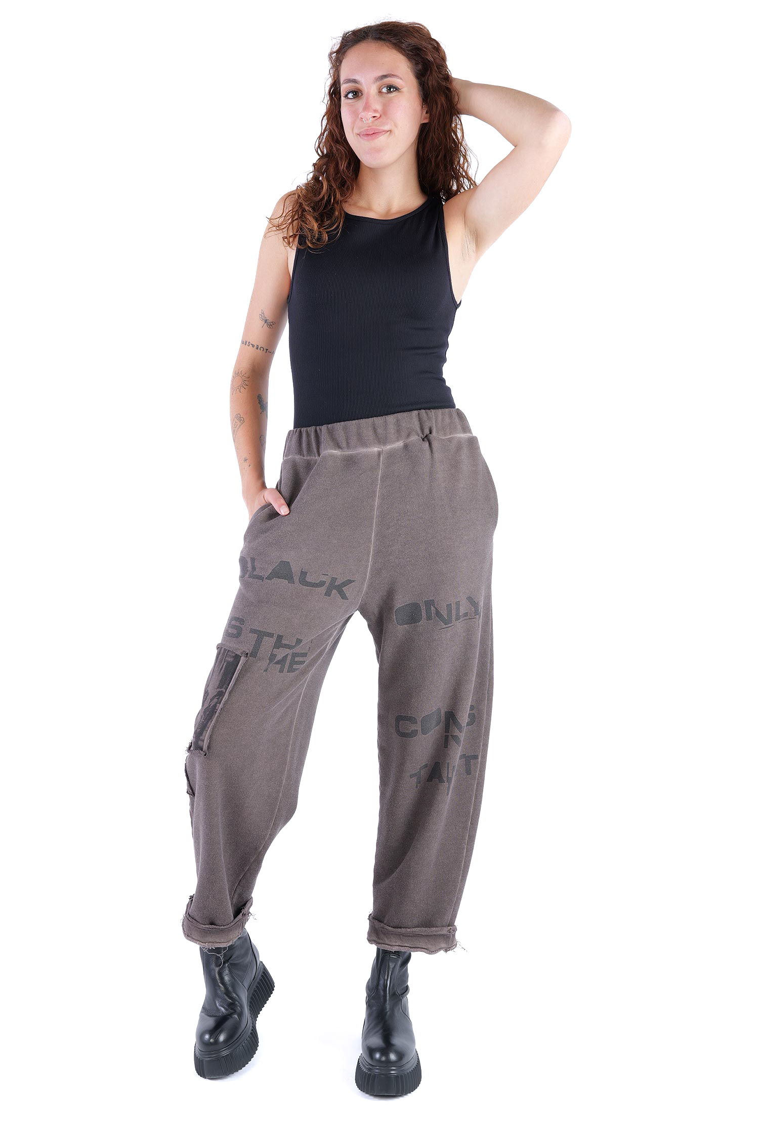 Sweat pants - Truffle old dye - Gigglo