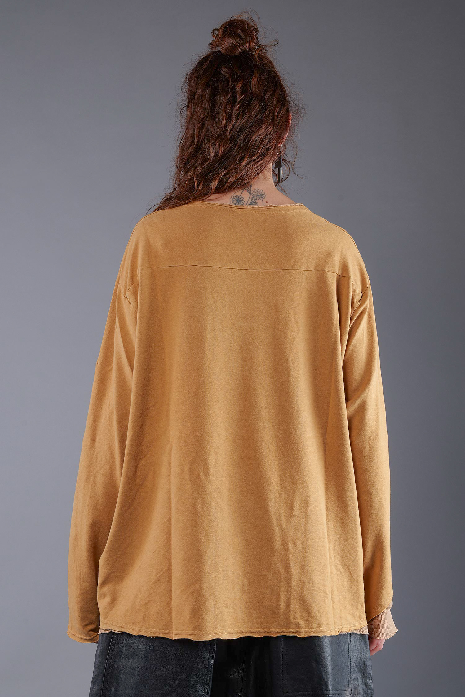 Shirt mit Tüll - Bronze - 2263510502