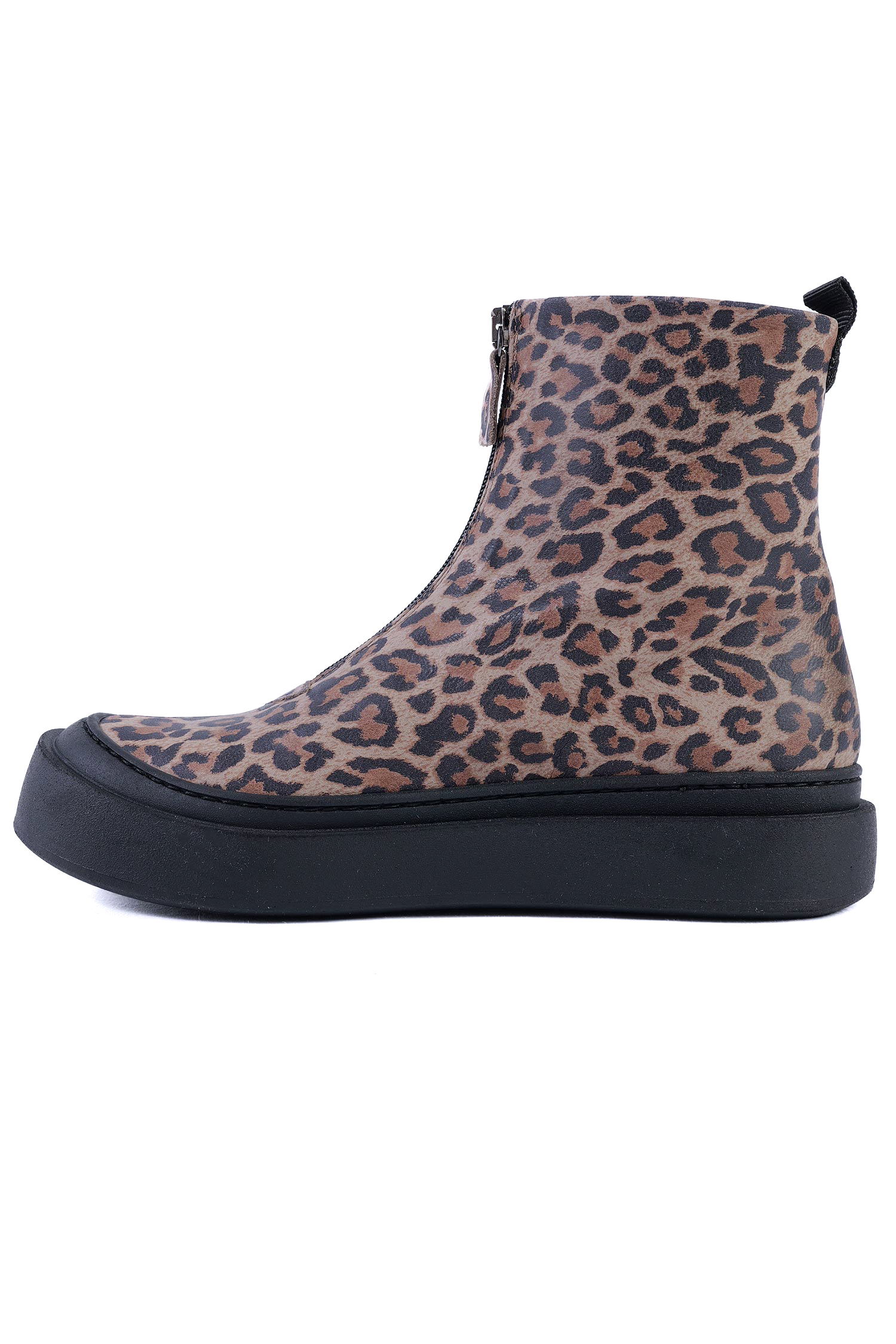 Leo-Boots mit Reißverschluss - Malto Leopardo - 8283