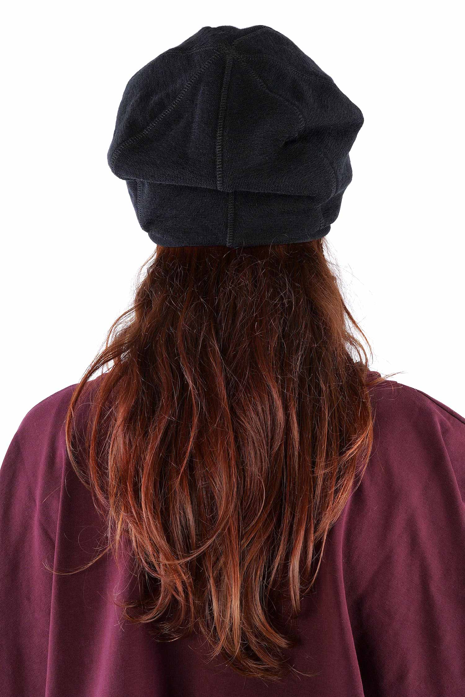 Merino beanie - Black - 1035