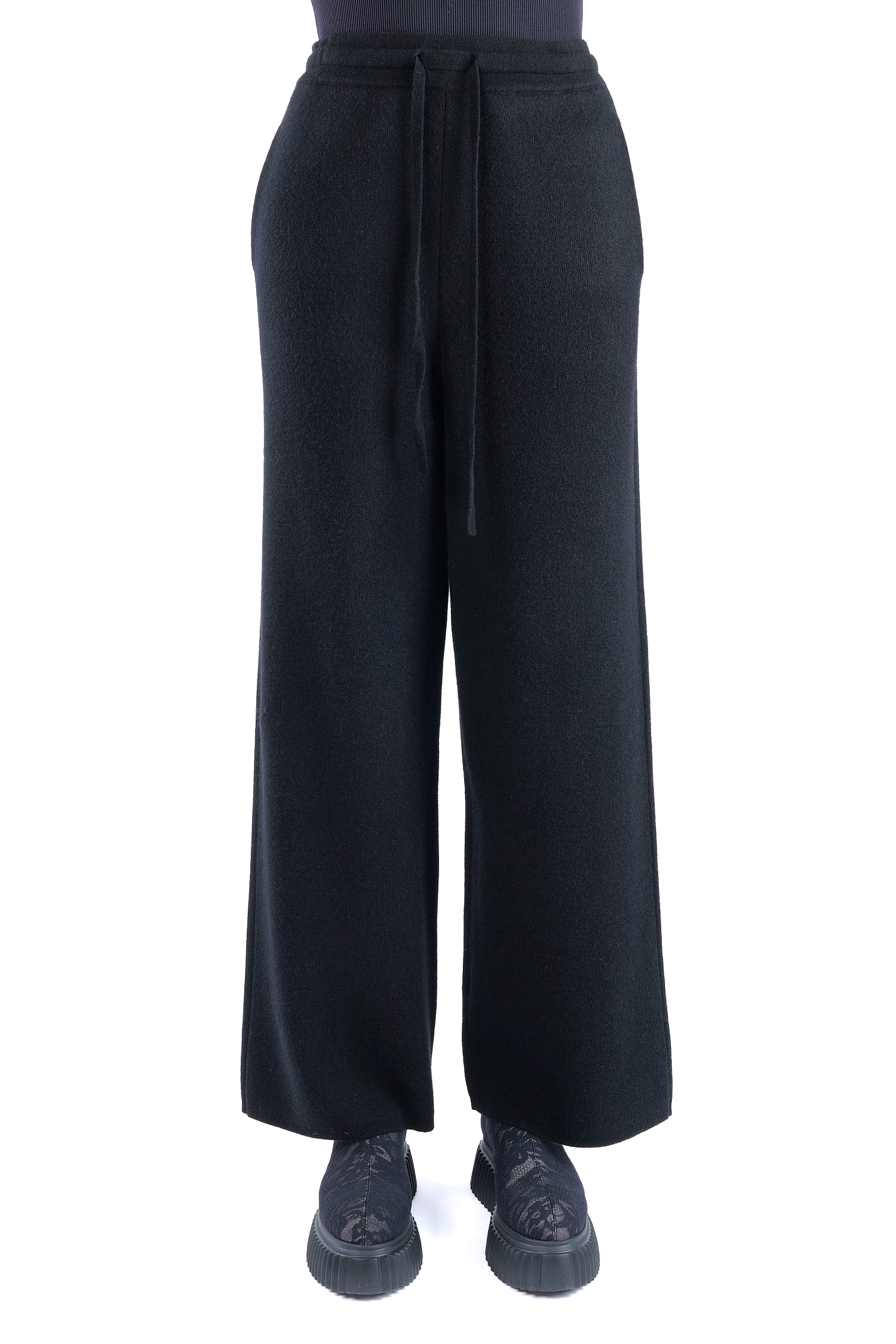Kaschmir Hose - Schwarz - 26129