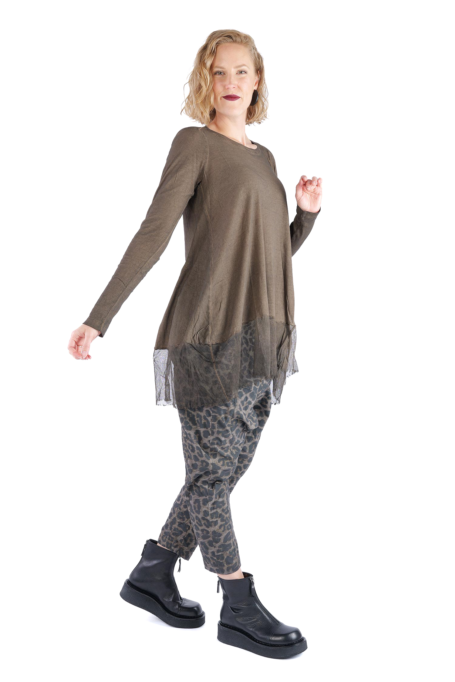 Rippjersey Tunika - Dk dakar cloud - 2262340904