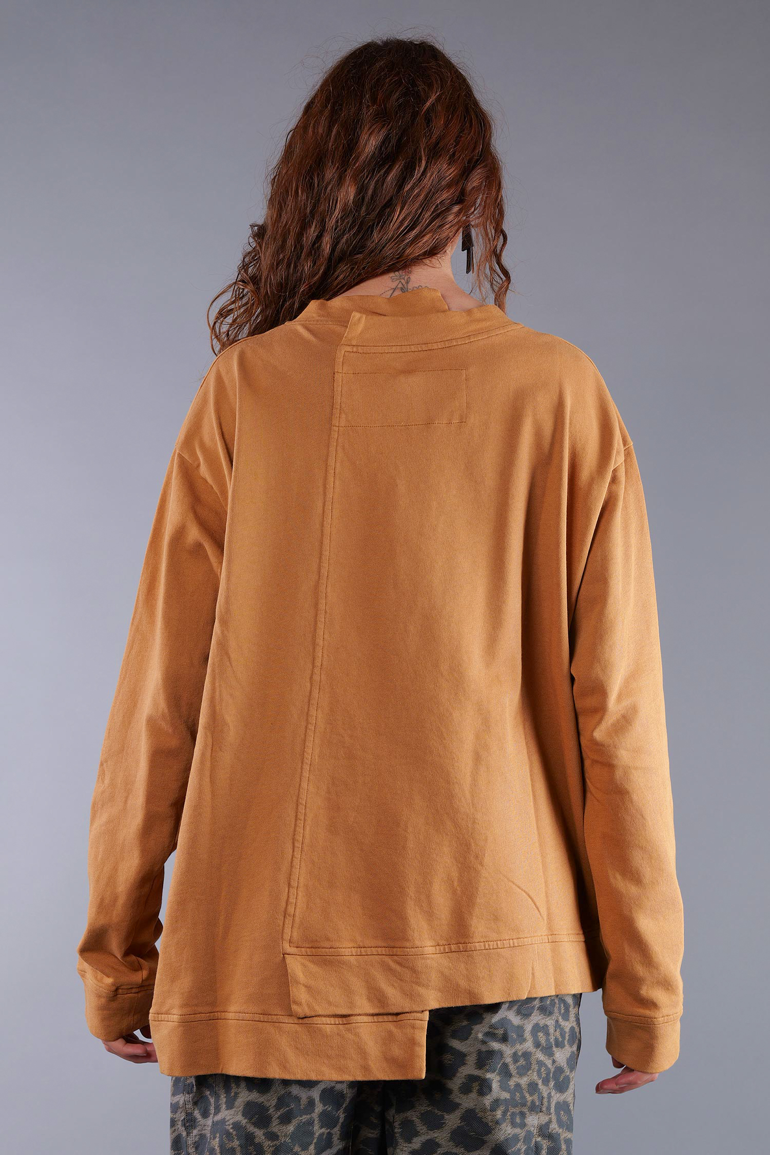 Asymmetrischer Sweater - Bronze - 2263290501